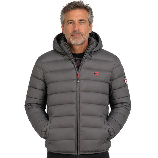 Veste de randonnée homme - Amigo, coupe-vent, capuche - Gris foncé
