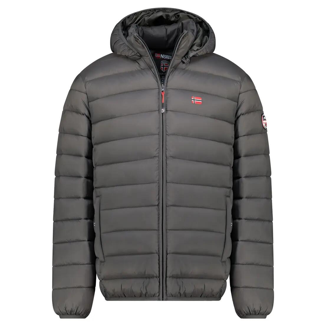 Chaqueta senderismo hombre - Amigo, cortavientos, capucha - Gris oscuro 3/6
