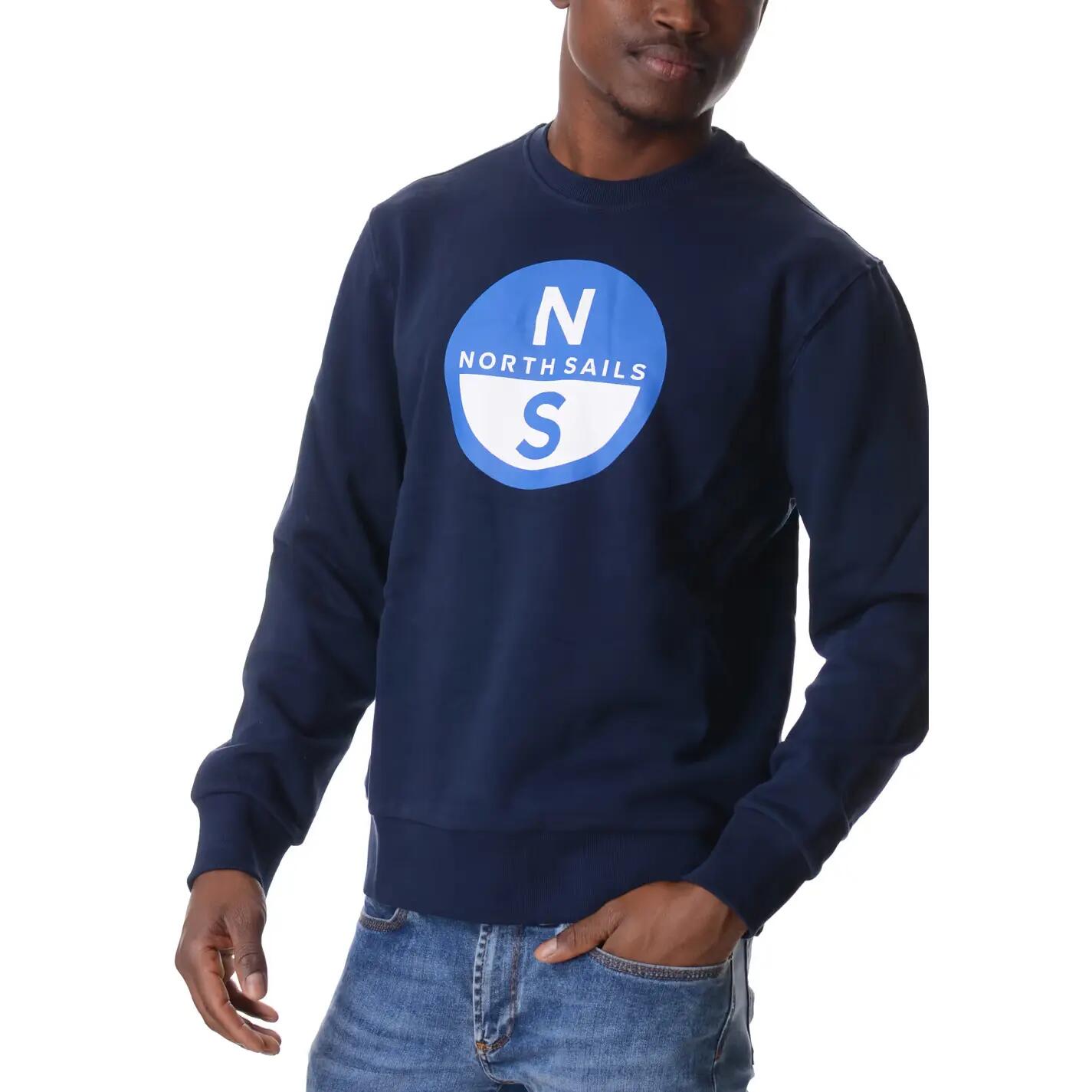 Round neck sweatshirt North Sails W/Graphic 2/3