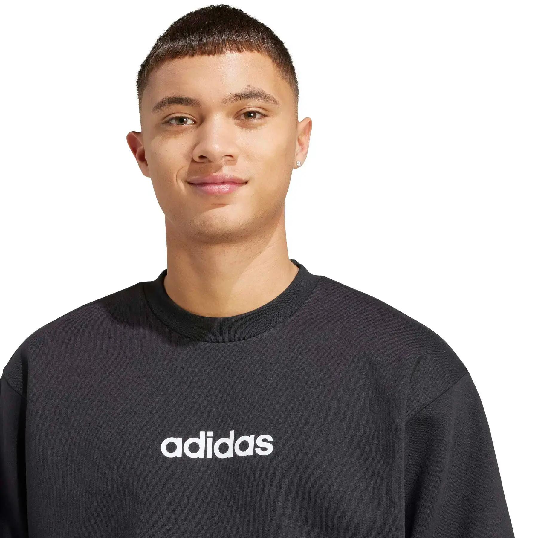 Sweatshirt adidas Essentials Linear Fleece 5/6