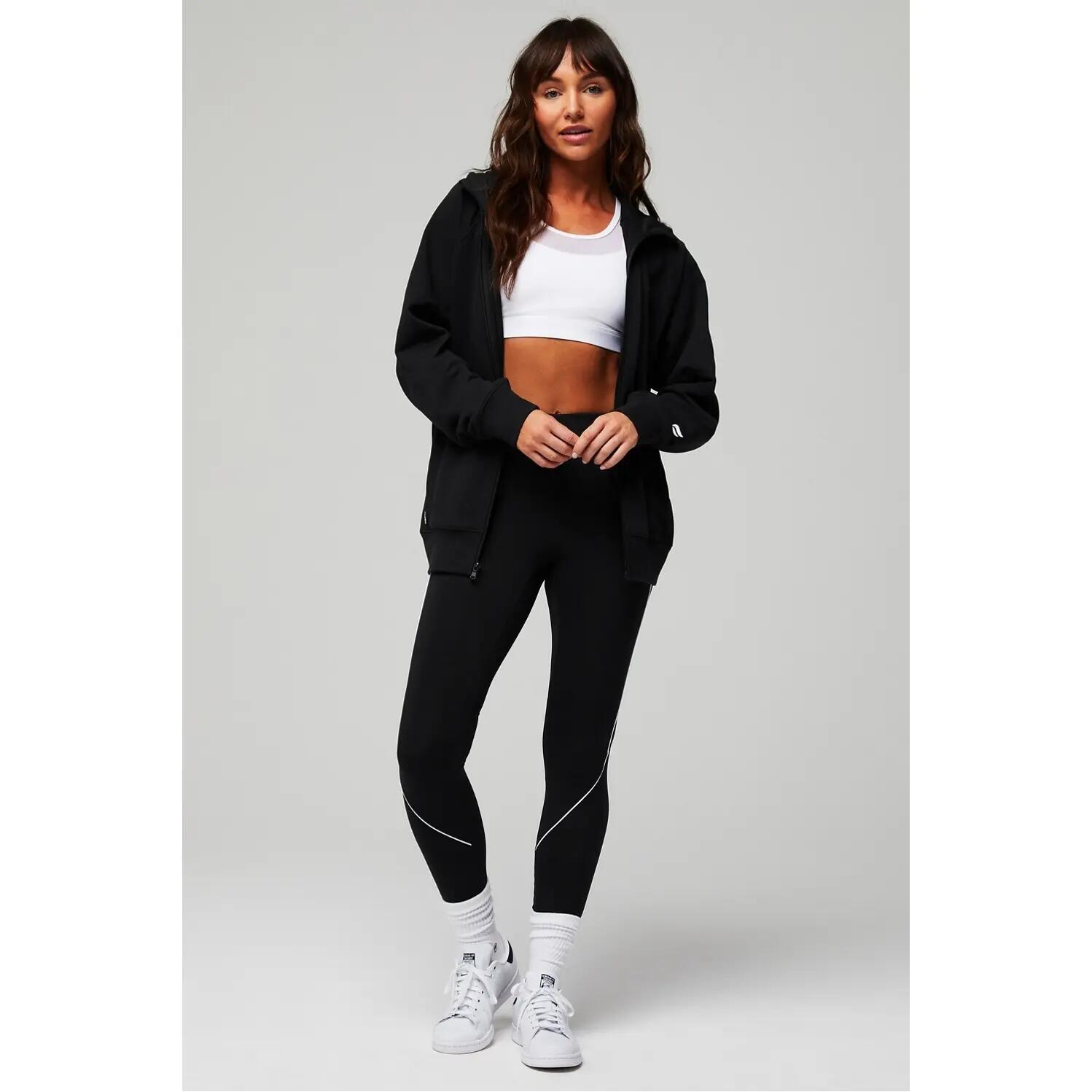 Sudadera con capucha y cremallera Fabletics The Year Round Terry 3/5