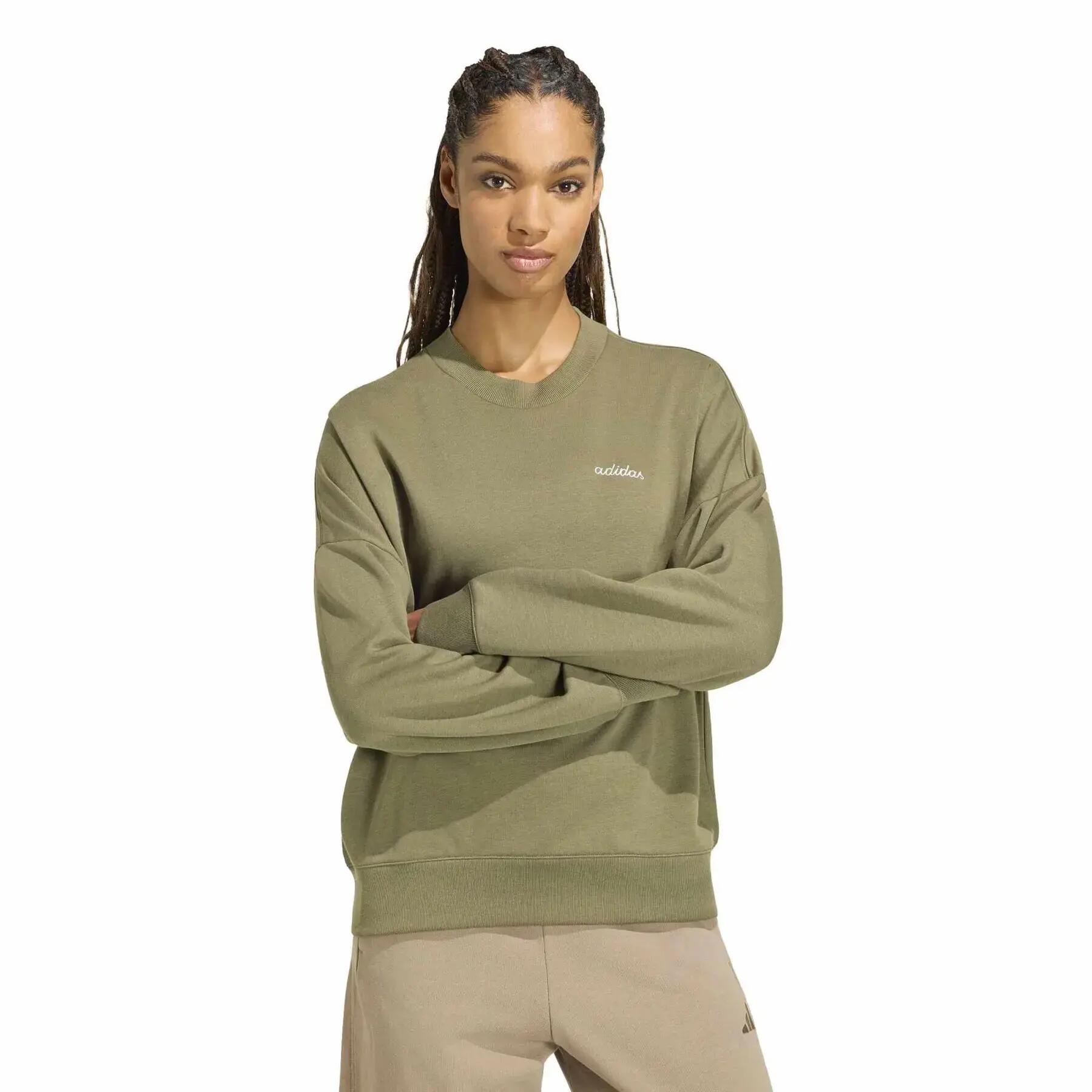 Sweatshirt femme adidas Seasonal Essentials Colorpop 2/6