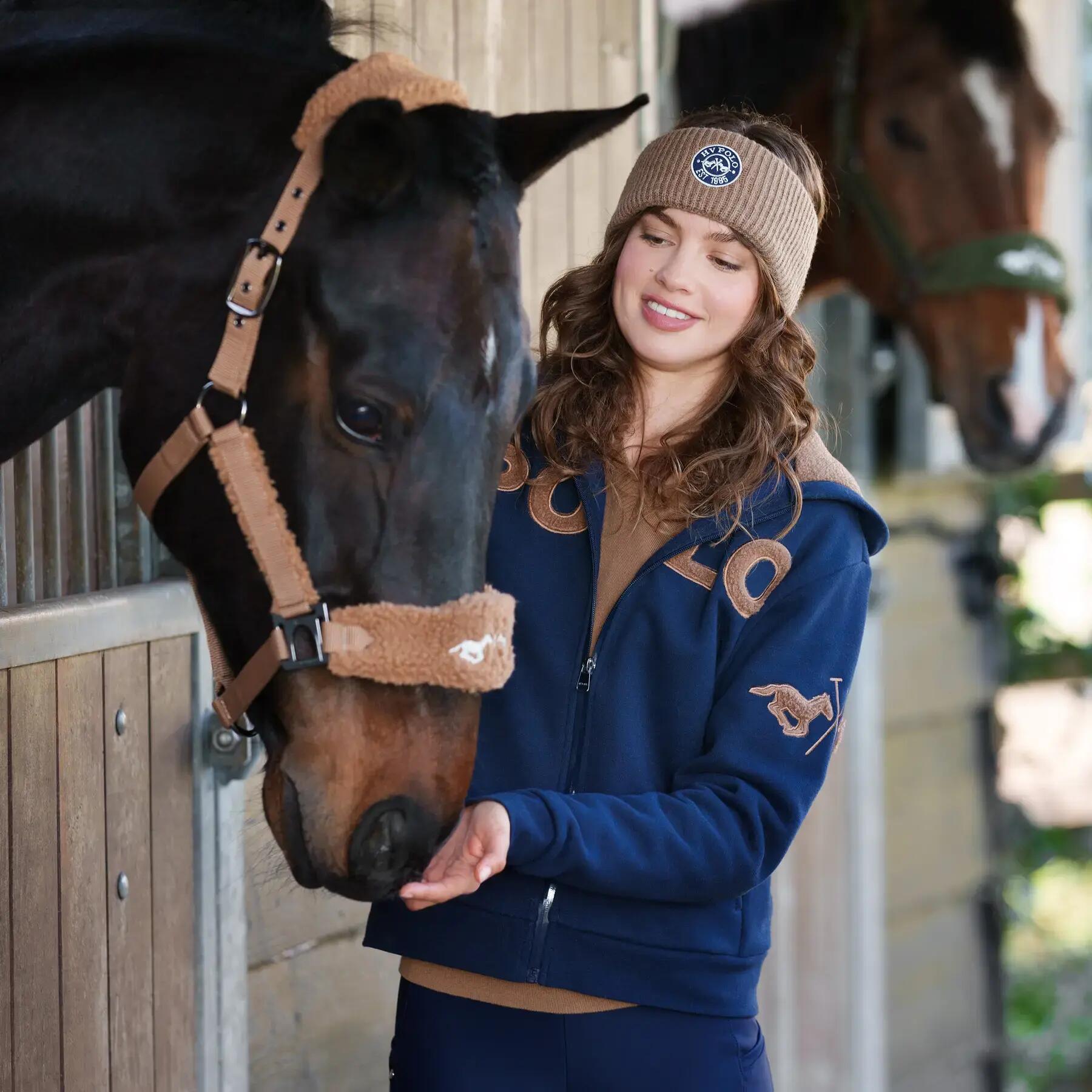 Felpa con cappuccio da donna HV Polo Reina 2/5