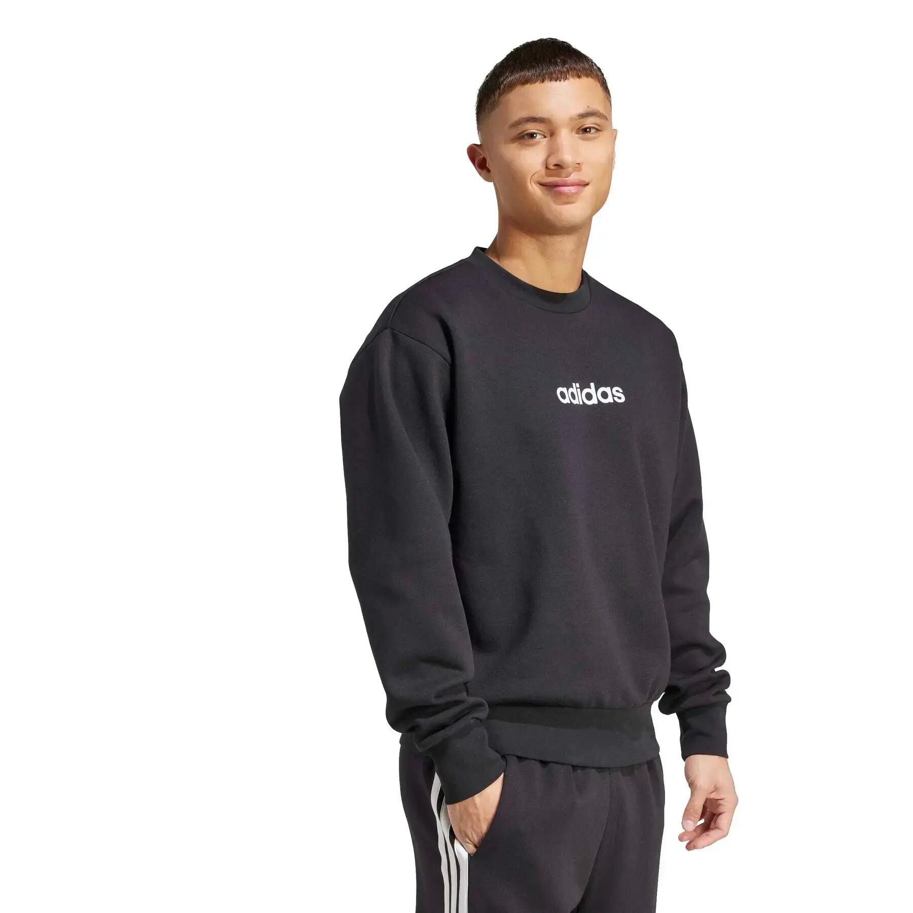 Sweatshirt adidas Essentials Linear Fleece 3/6