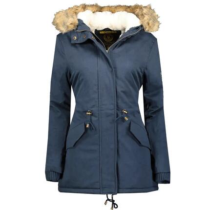 Parka – Bergwandern – Damen – wasserdicht und winddicht – dunkelblau