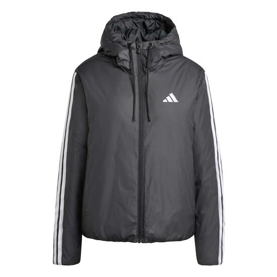 Veste imperméable à capuche femme adidas Essentials Climawarm 3-Stripes