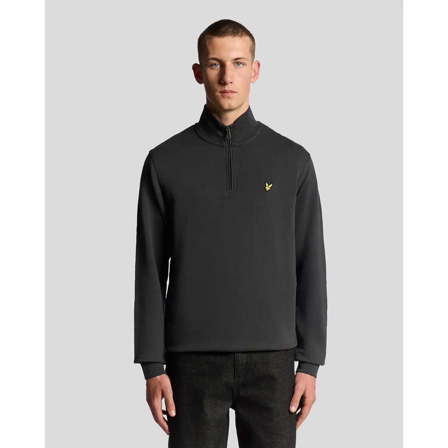 Maglione con 1/4 di zip Lyle & Scott Loopback 2/6