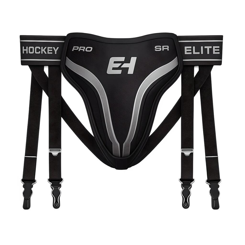 ELITE HOCKEY Projock 3 IN 1, SENIOR adult Suspenders, Belt And Shoulder Strap