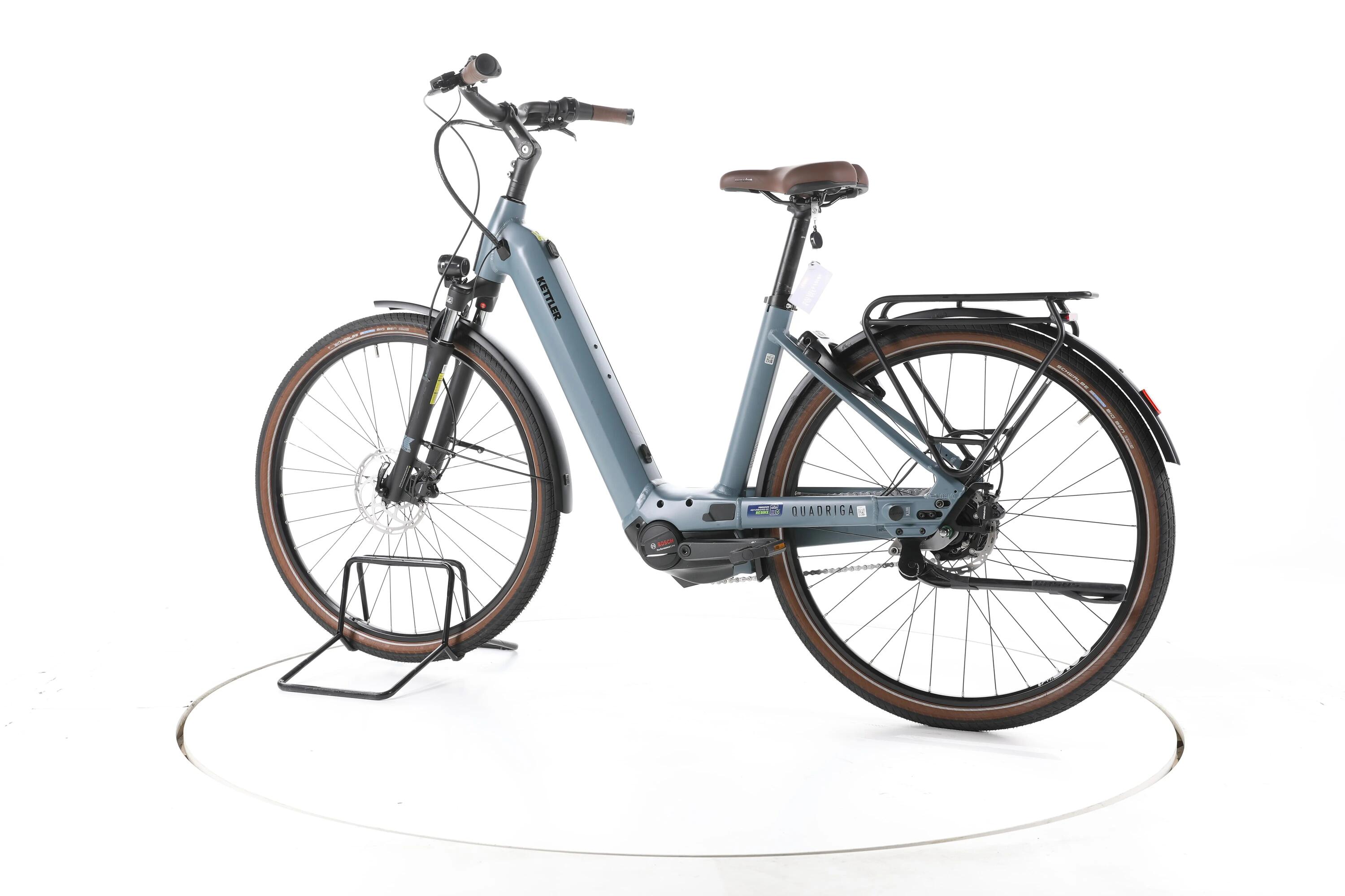 Reconditionné - Kettler Quadriga P5 RT City E-Bike Entrée basse - Très Bon 7/7