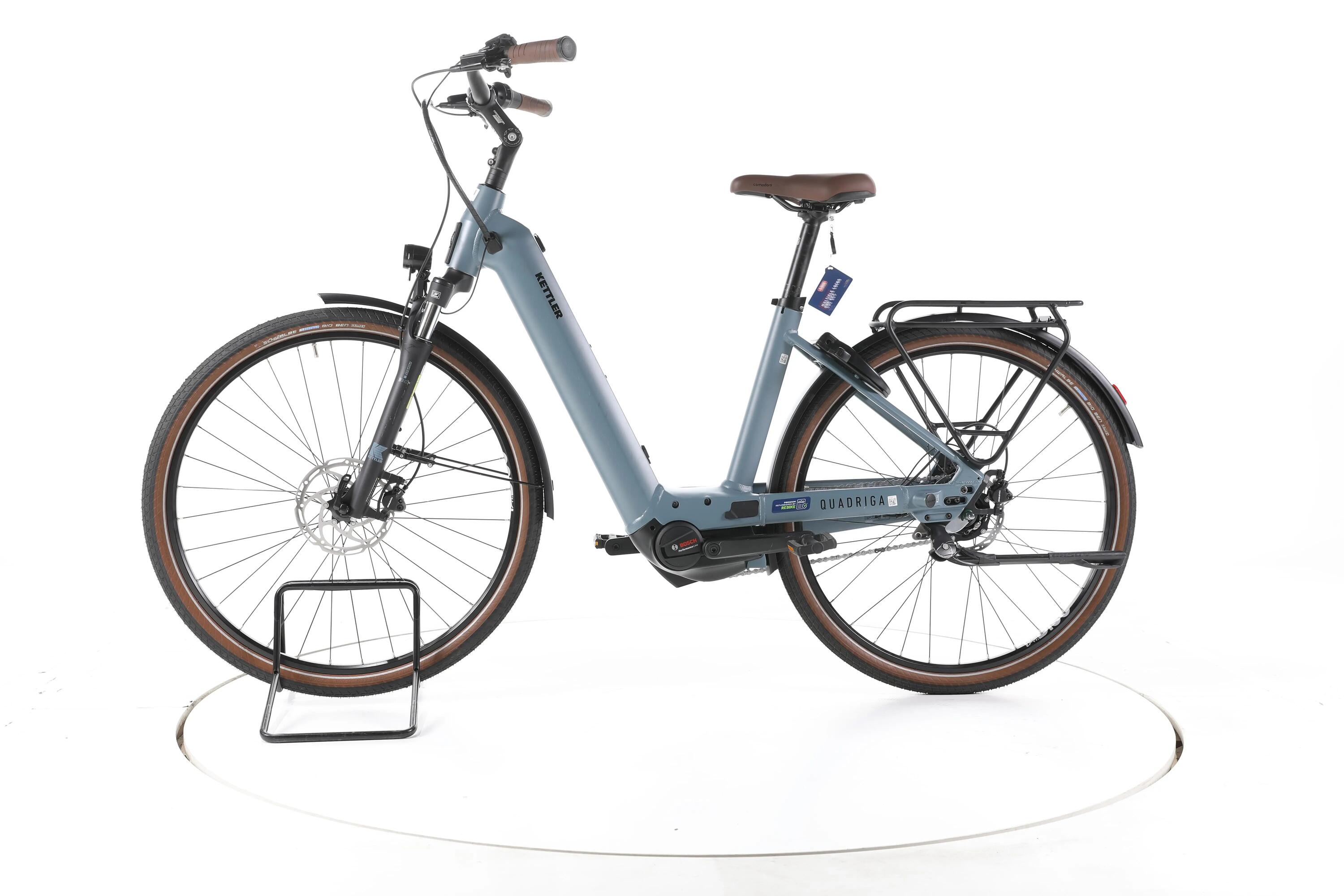 Reconditionné - Kettler Quadriga P5 RT City E-Bike Entrée basse - Très Bon 6/7