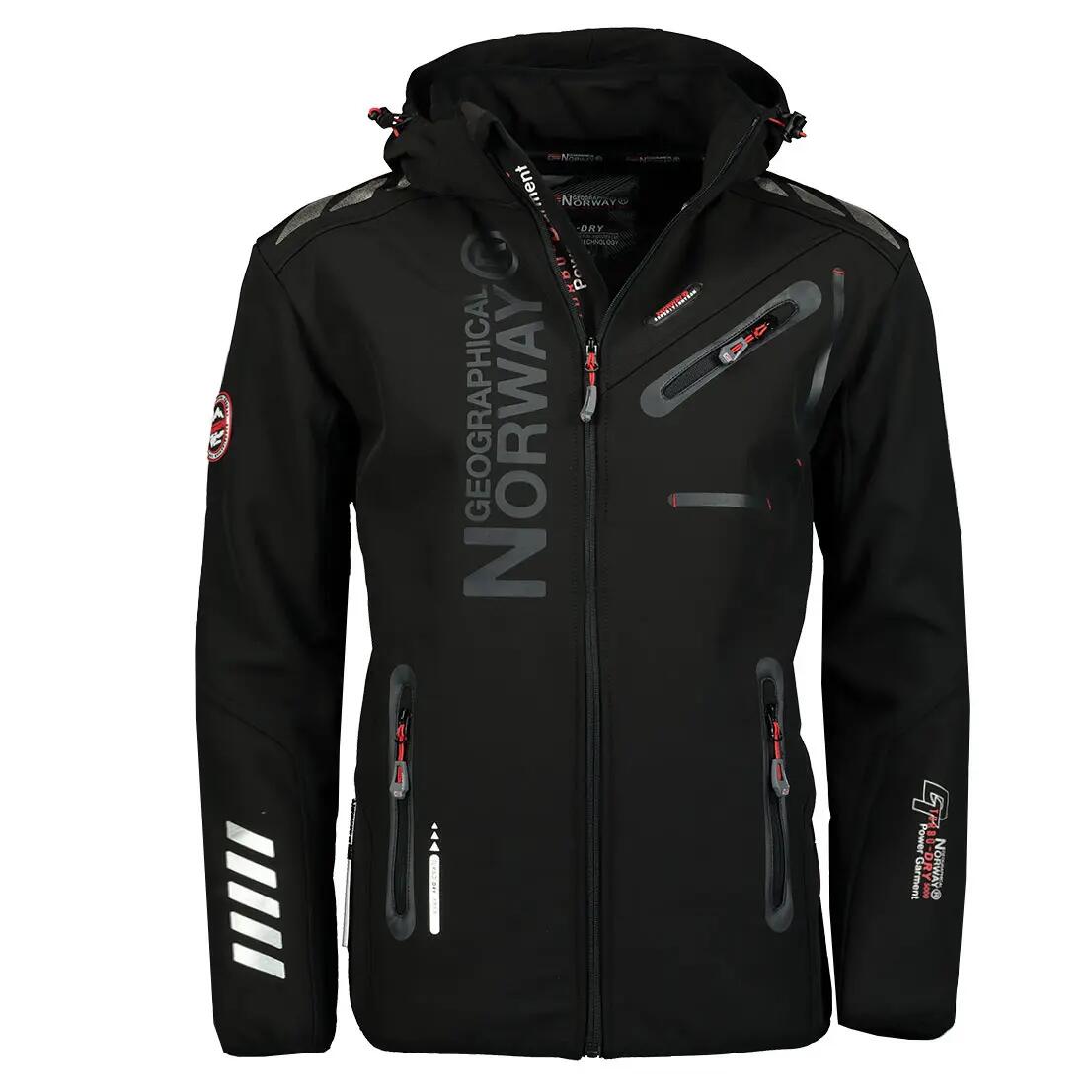 Giubbotto softshell - Uomo - Geographical Norway - Nero 1/4