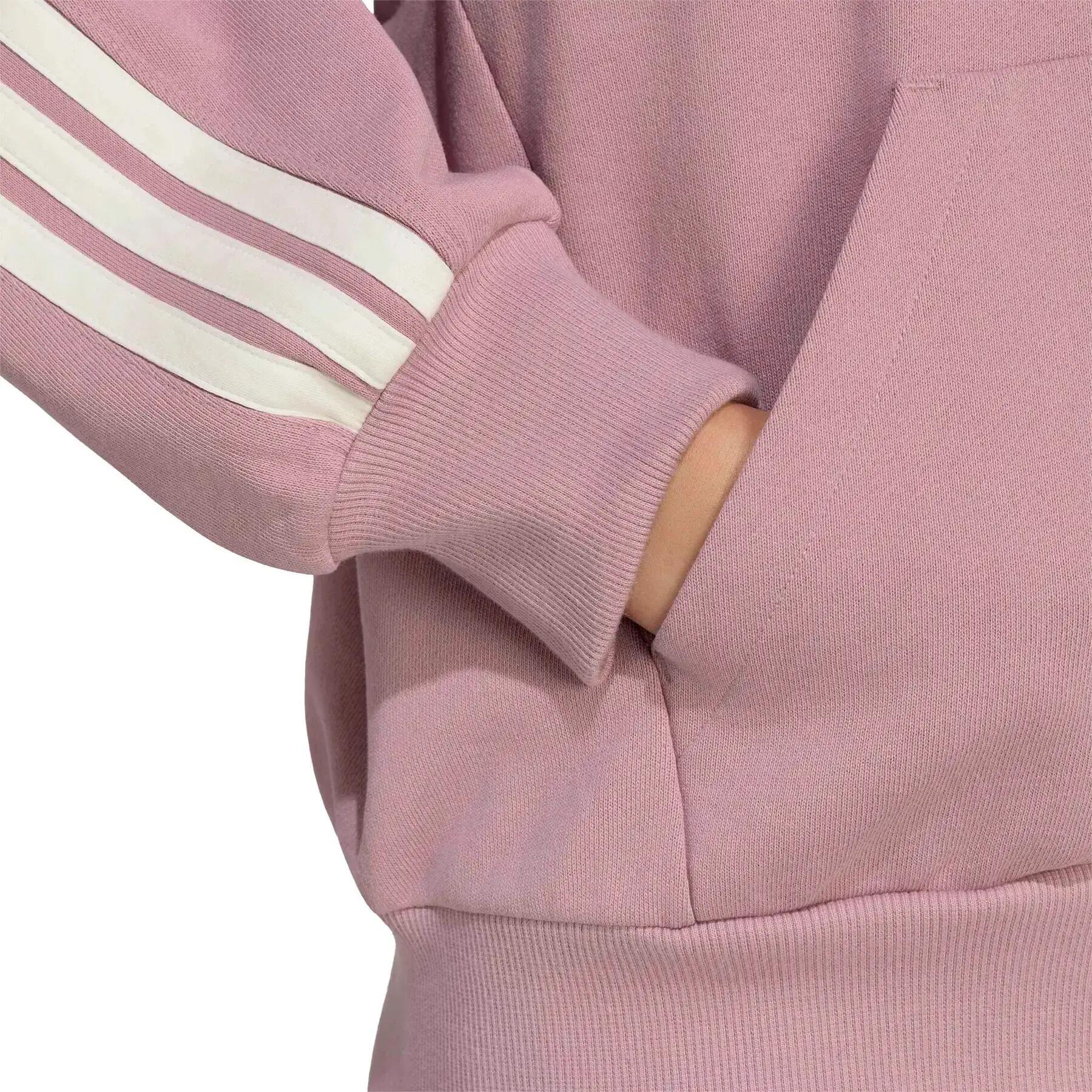 Sweatshirt à capuche femme adidas 3-Stripes 6/6