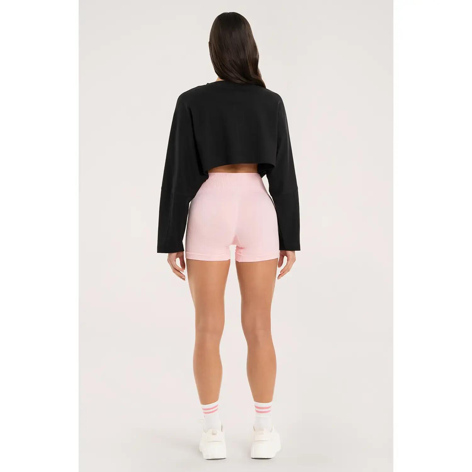 T-Shirt, langarm, crop, Damen Gym Glamour 2/4