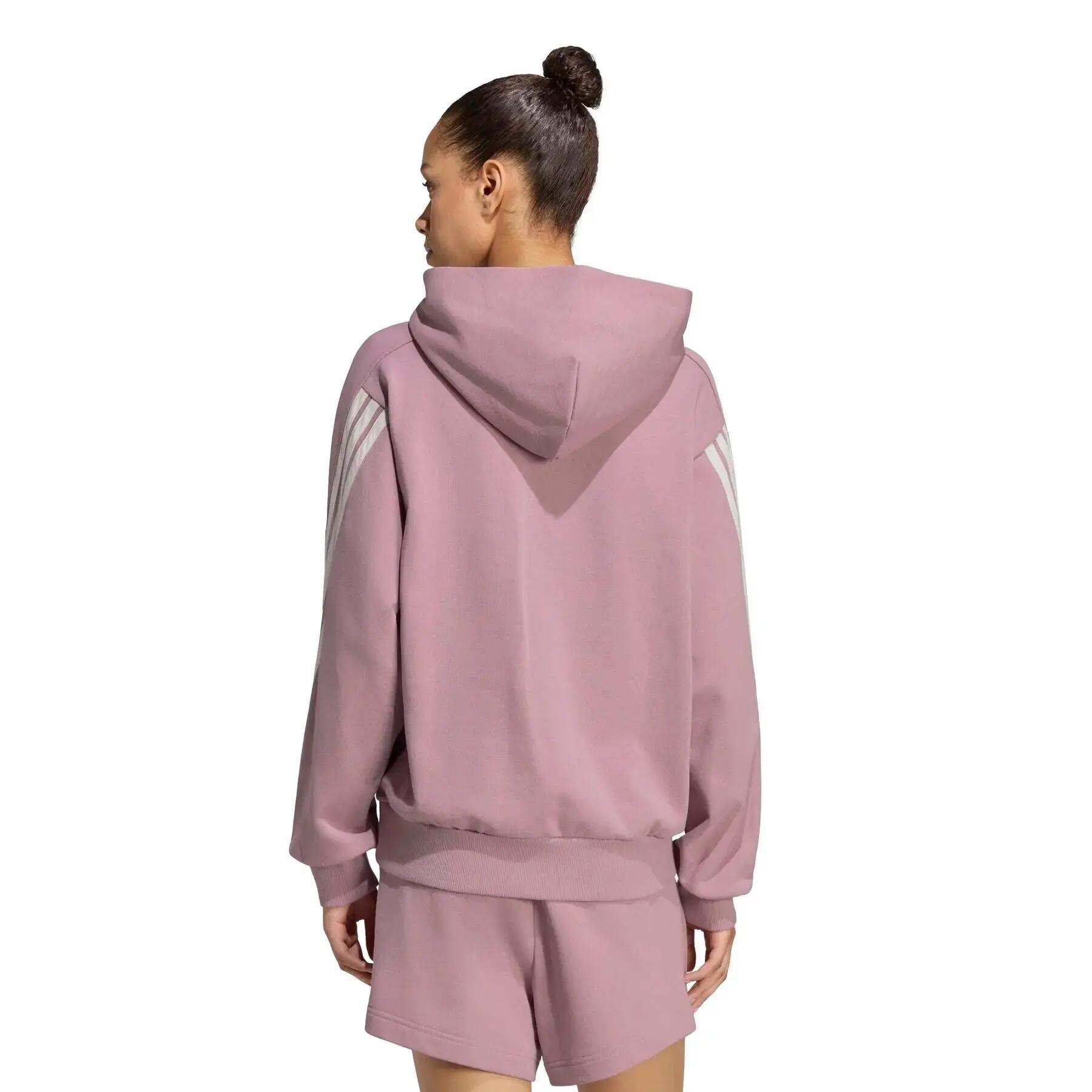 Sweatshirt à capuche femme adidas 3-Stripes 3/6