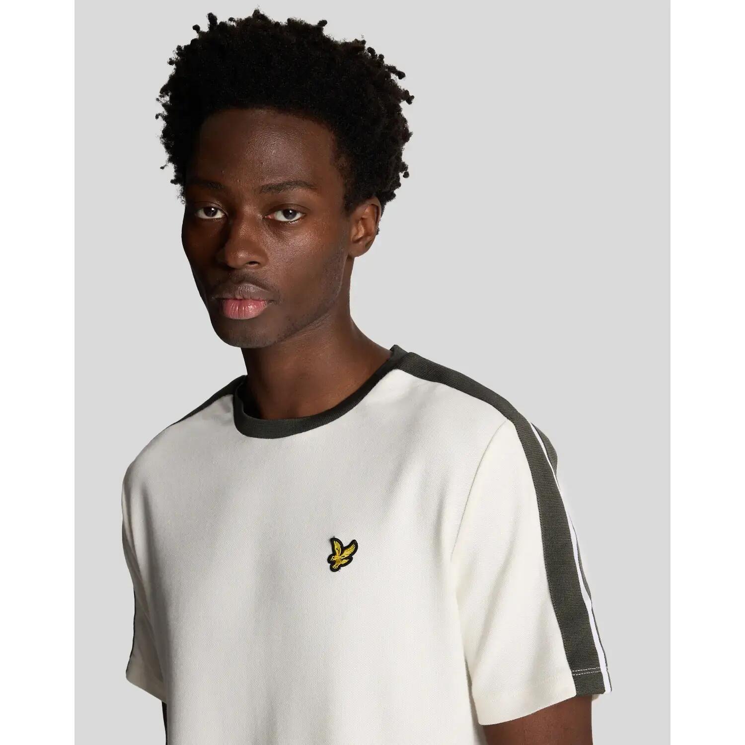 T-shirt con banda a contrasto Lyle & Scott 5/5