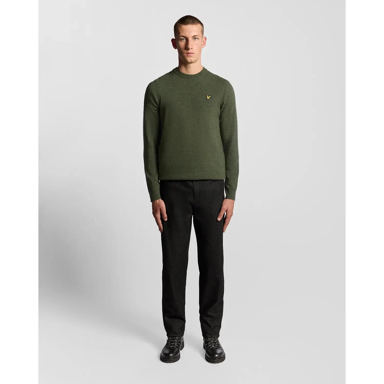 Pullover mit Rundhalsausschnitt Lyle & Scott Lambswool Blend 3/6