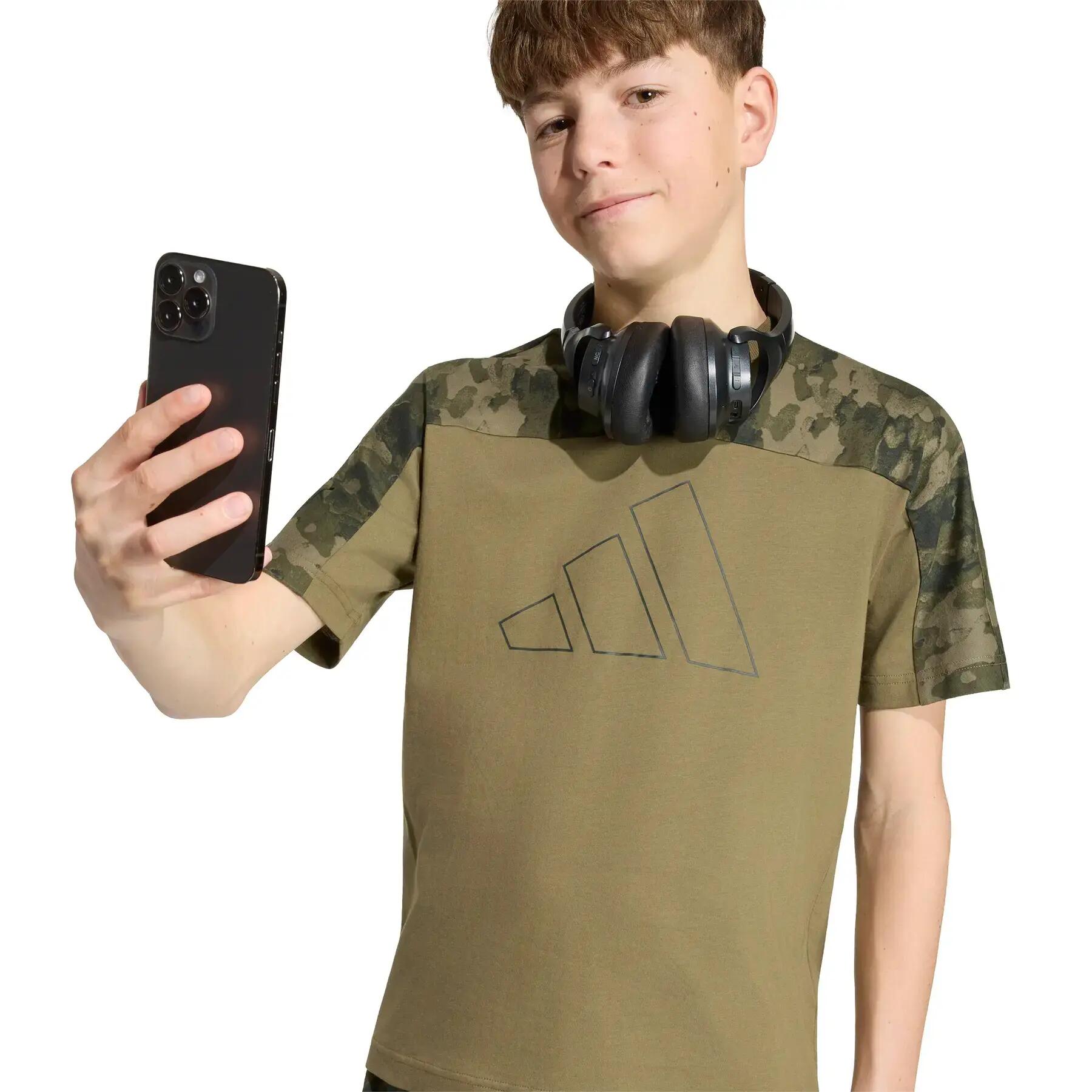 T-shirt enfant adidas Camouflage Seasonal Essentials 7/7