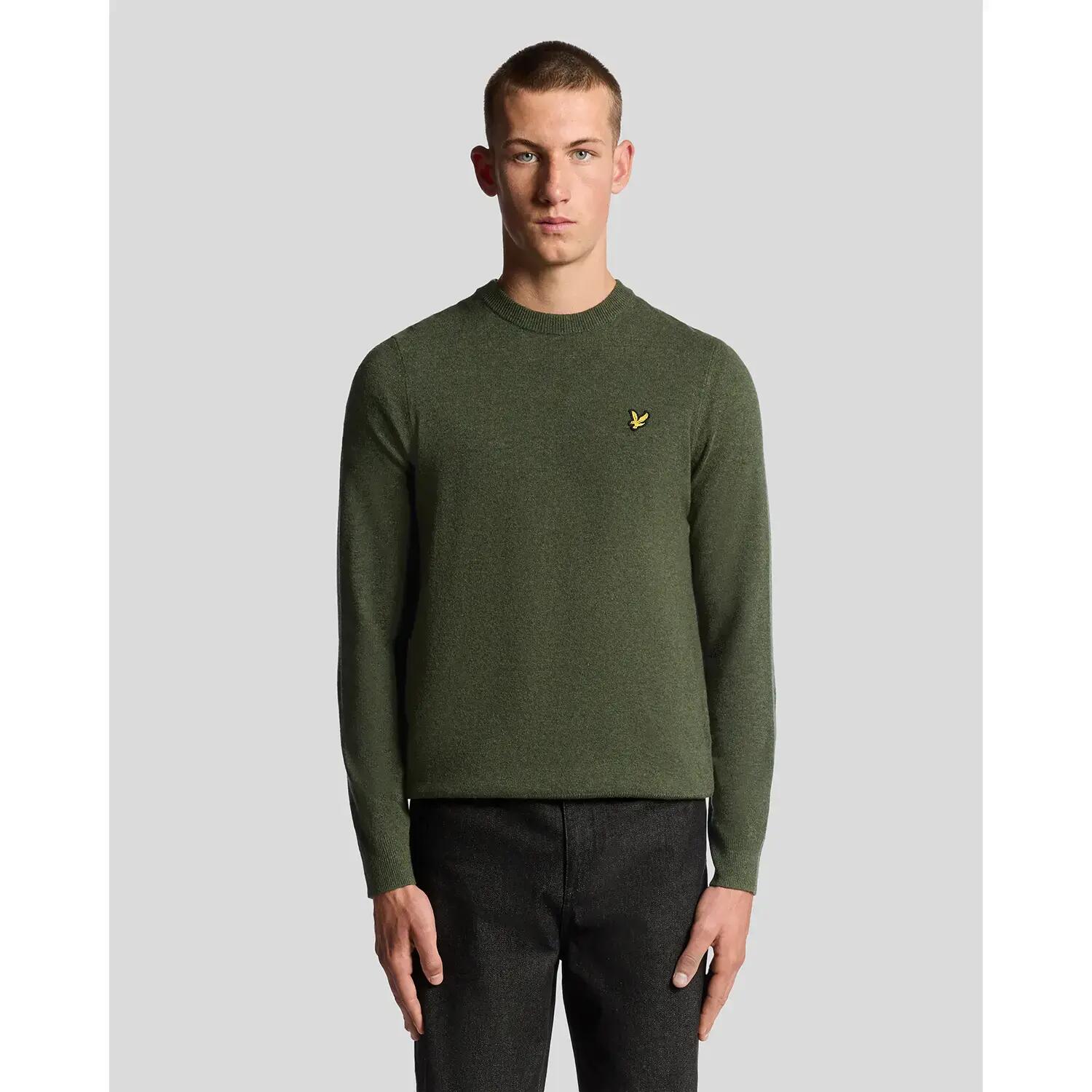 Pullover mit Rundhalsausschnitt Lyle & Scott Lambswool Blend 2/6