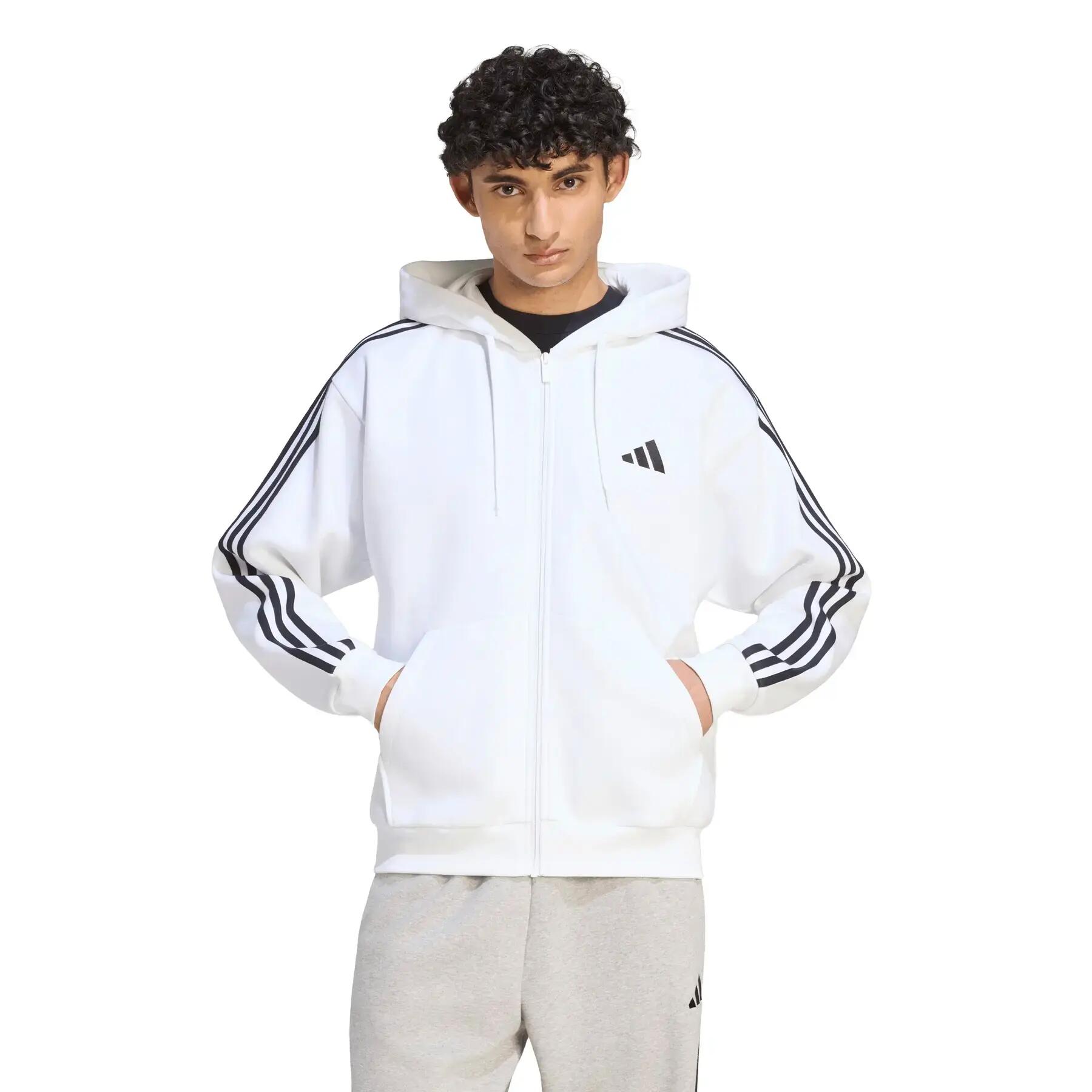 Sweatshirt à capuche adidas Essentials 3 Stripes 2/6