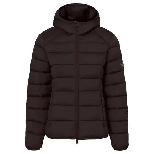Cazadora Marrón Ecoalf Aspenalf Jacket Dark Brown Repelente Al Agua 4/4