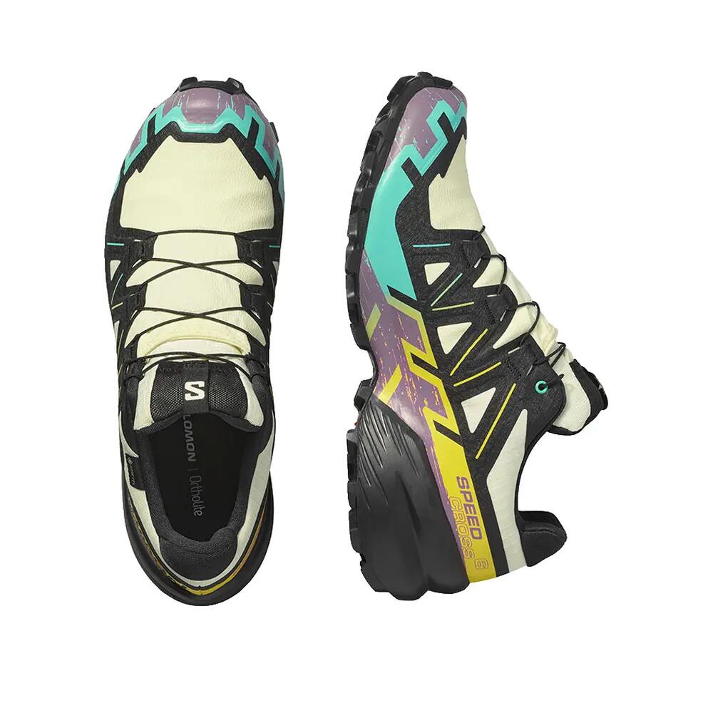 Salomon Speedcross 6 Hardloopschoenen Geel 3/6