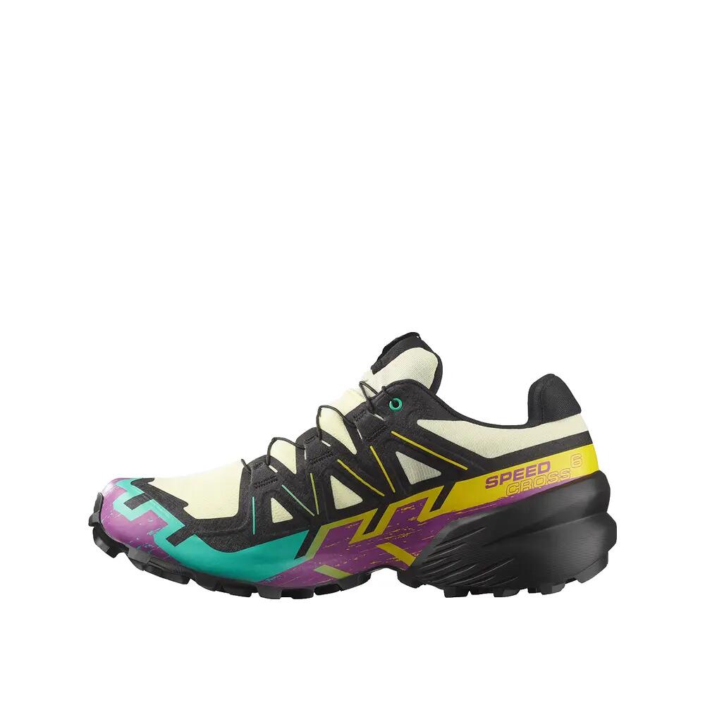 Salomon Speedcross 6 Hardloopschoenen Geel 2/6