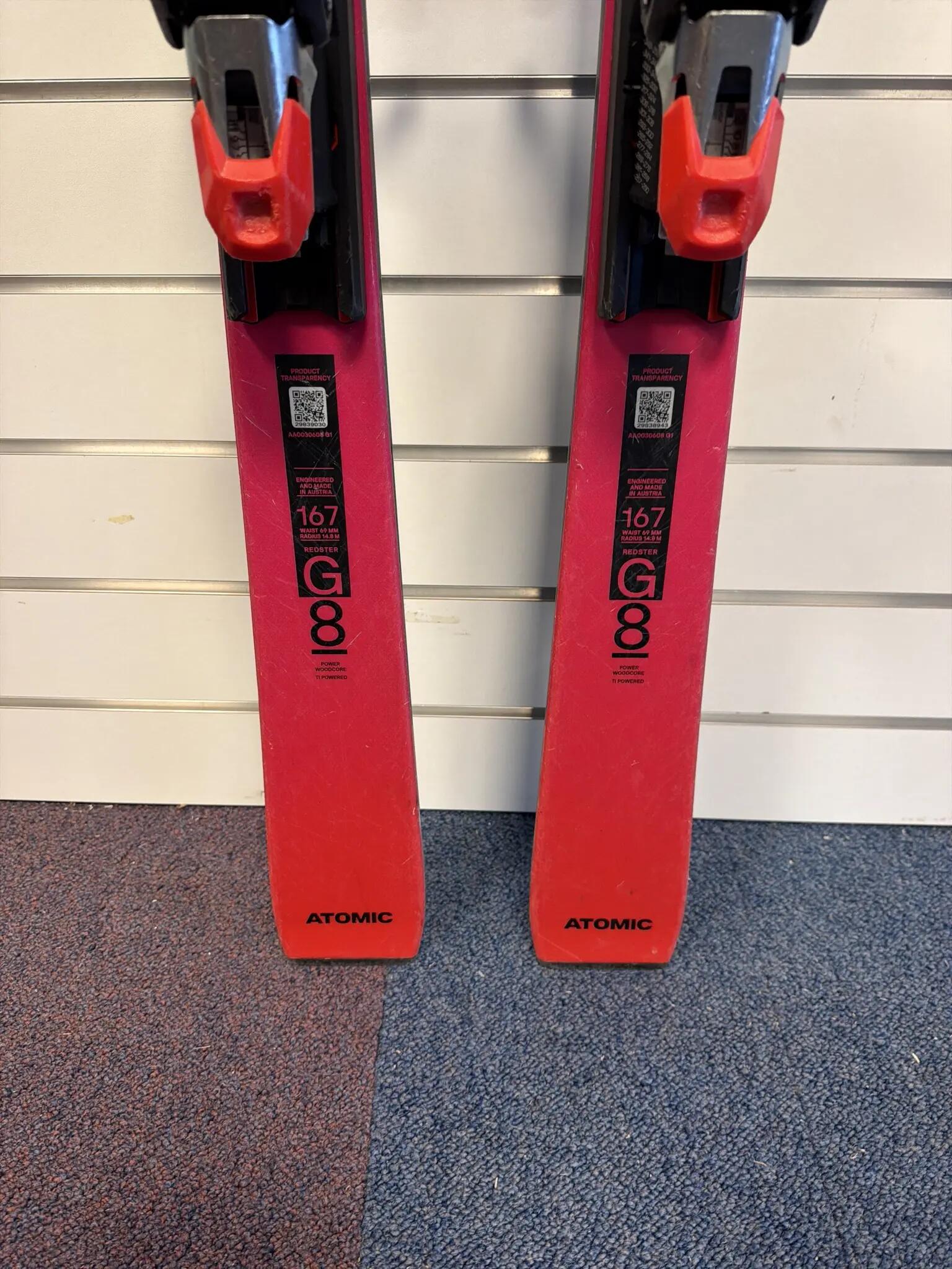 Reconditionné - Ski Atomic Redster G8 Revoshock C + X 12 GW-Used-167 3/6
