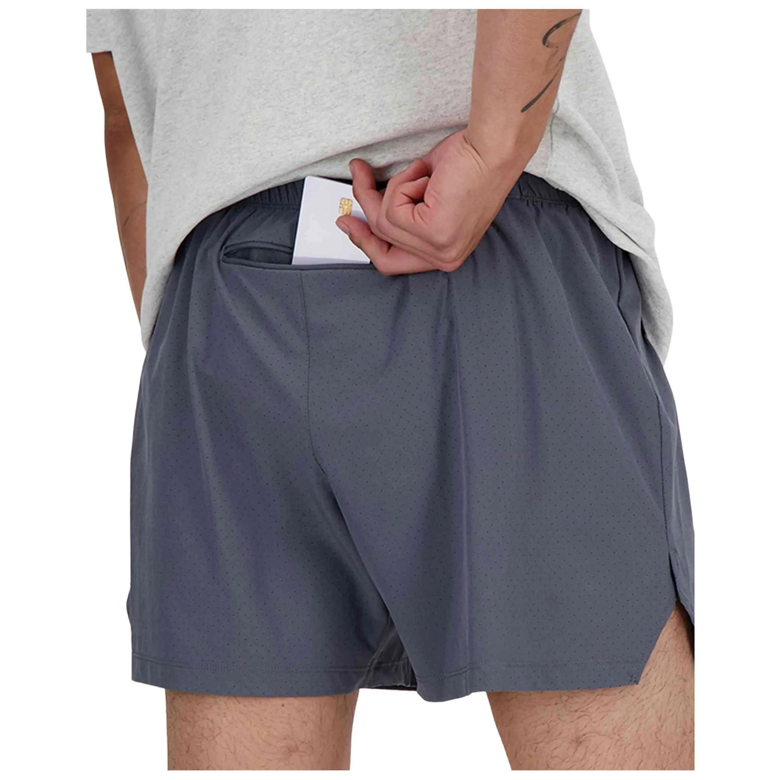 Short New Balance modèle MS41286_GT pour unisexe 4/5