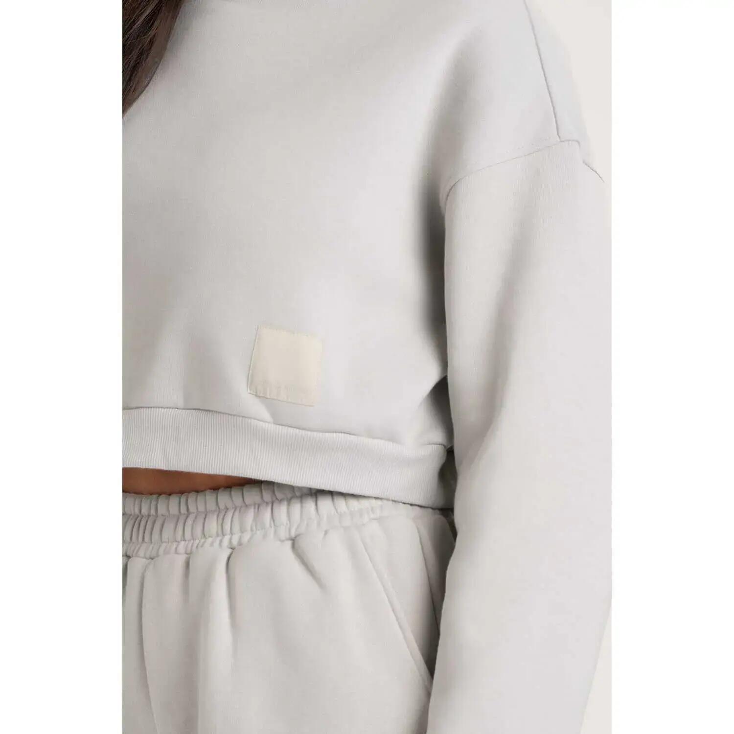 Sweatshirt crop Damen Gym Glamour Classic 5/5