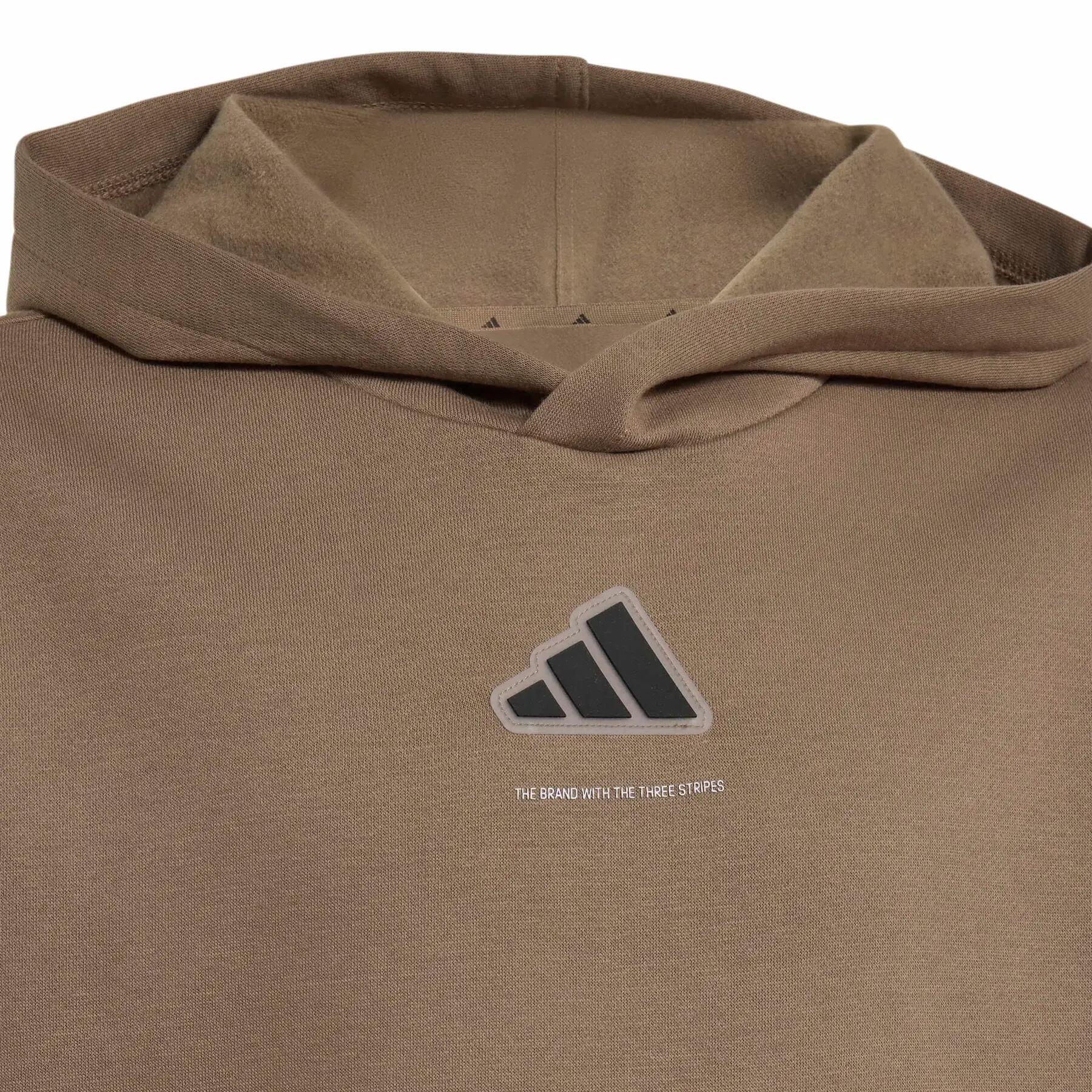 Sweatshirt à capuche avec slogan enfant adidas 4/5