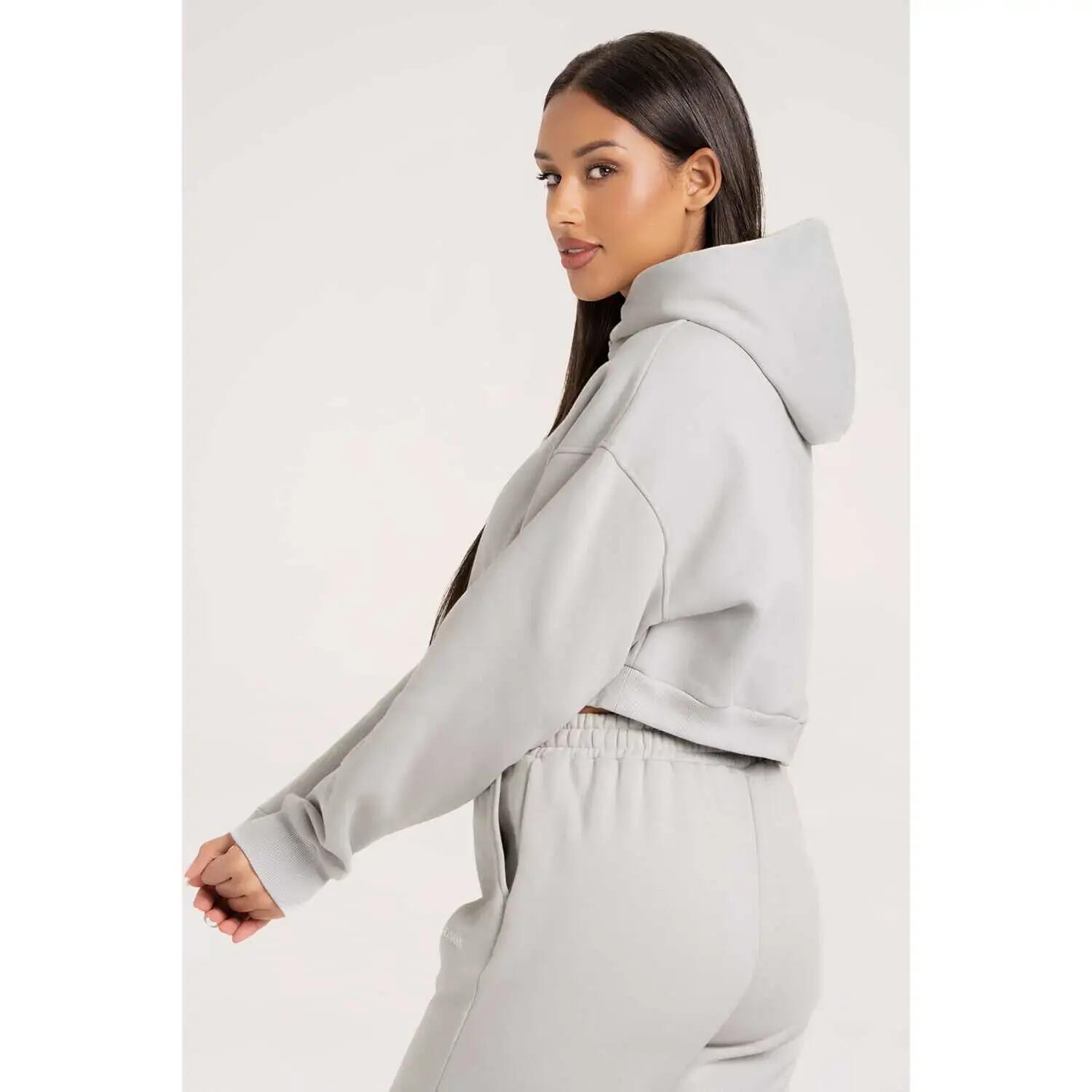 Sweatshirt crop Damen Gym Glamour Classic 4/5