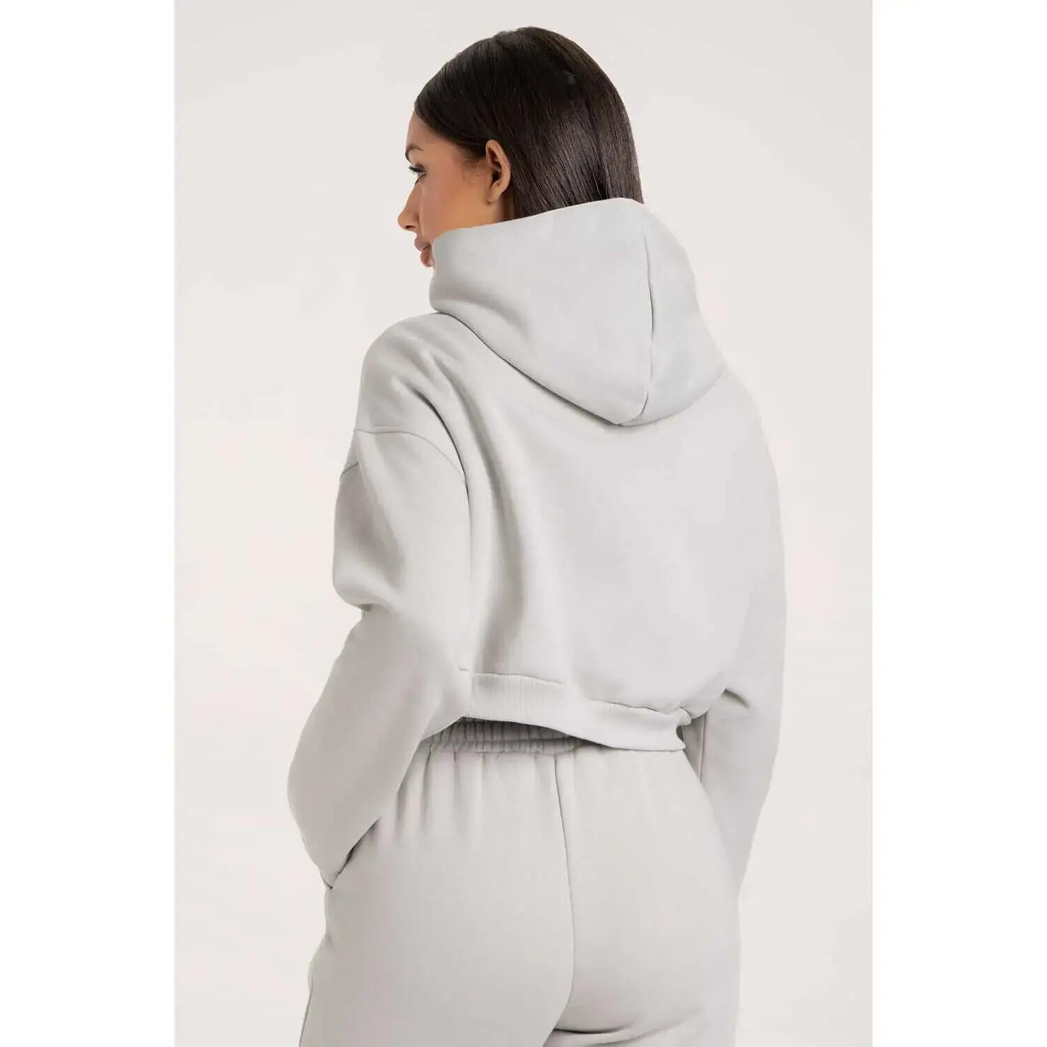 Sweatshirt crop Damen Gym Glamour Classic 2/5