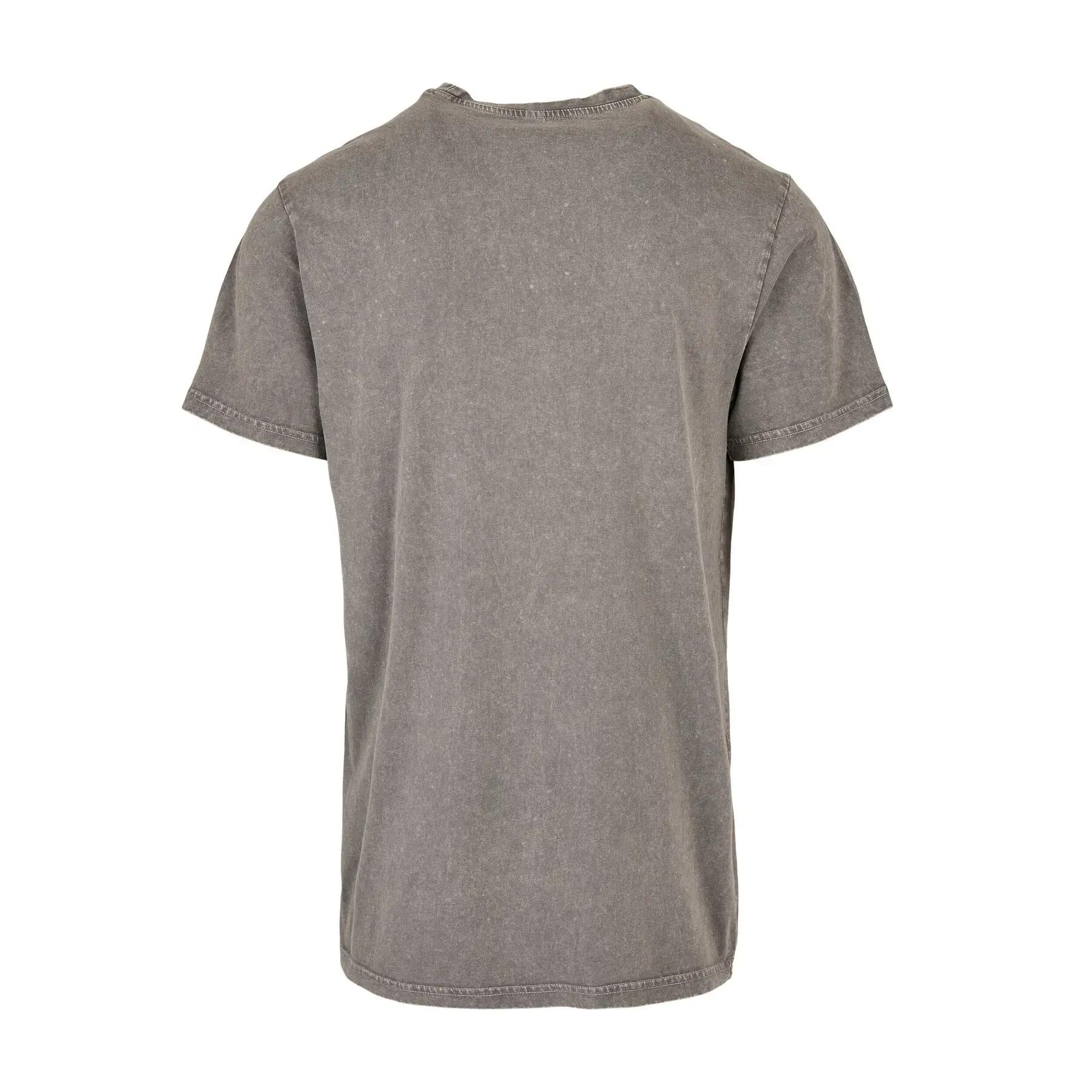 Faded T-shirt with Round Neck Build Your Brand Acid 2/4