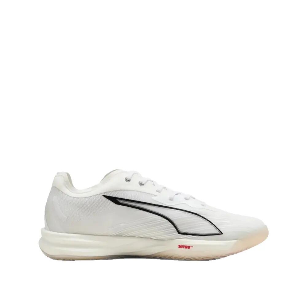 Chaussures de handball PUMA Accelerate Nitro SQD 5 Blanc/Noir/Marron 2/6