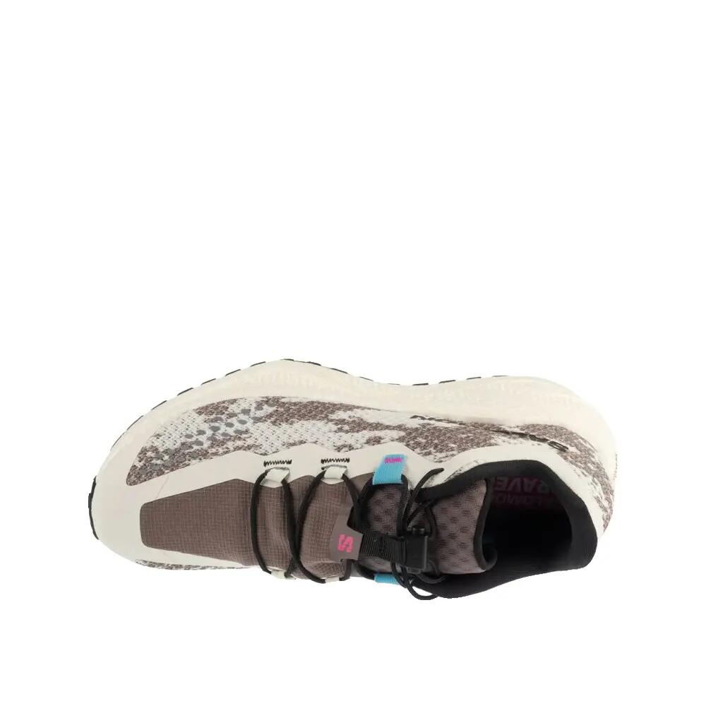 Buty trekkingowe Salomon Aero Glide 4 GRVL Wanilia/Czarny 3/8