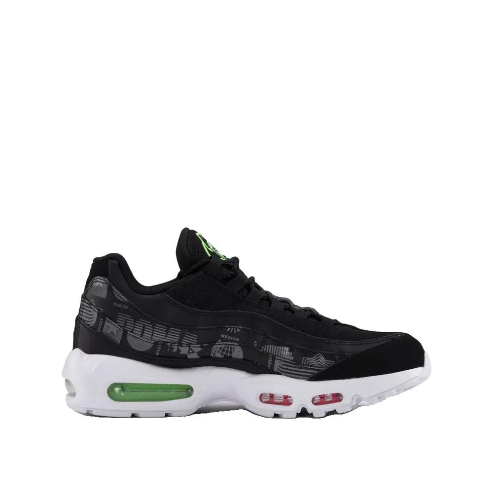 Buty Nike Air Max 95 Czarne/Zielone Ciemne/Czerwone 2/5