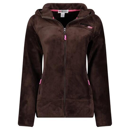 Veste polaire - Randonnée en montagne - Femme - Geographical Norway - Marron