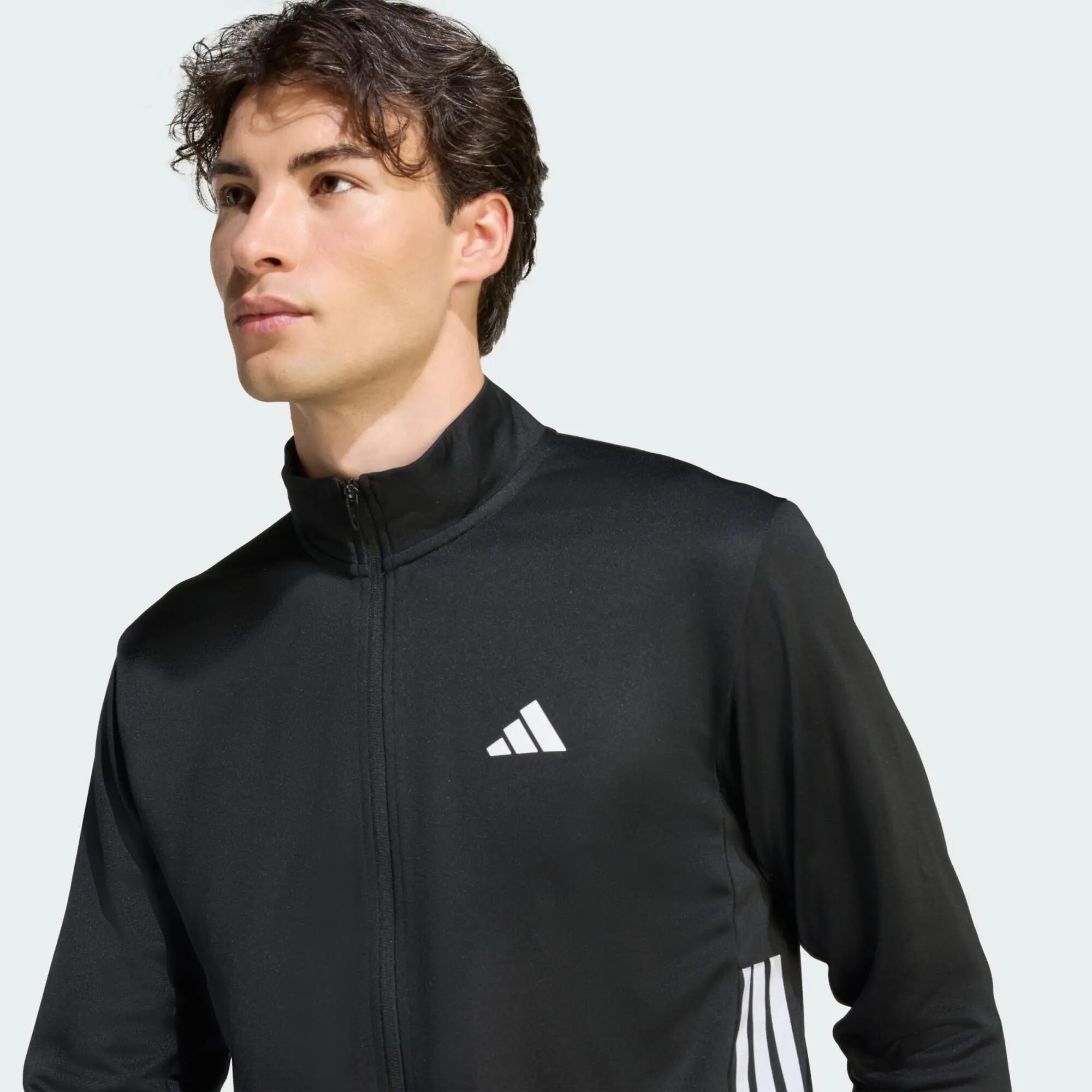 CHAQUETA DEPORTIVA DE ENTRENAMIENTO DE PUNTO ESSENTIALS ALL-SET 3 STRIPES 5/5