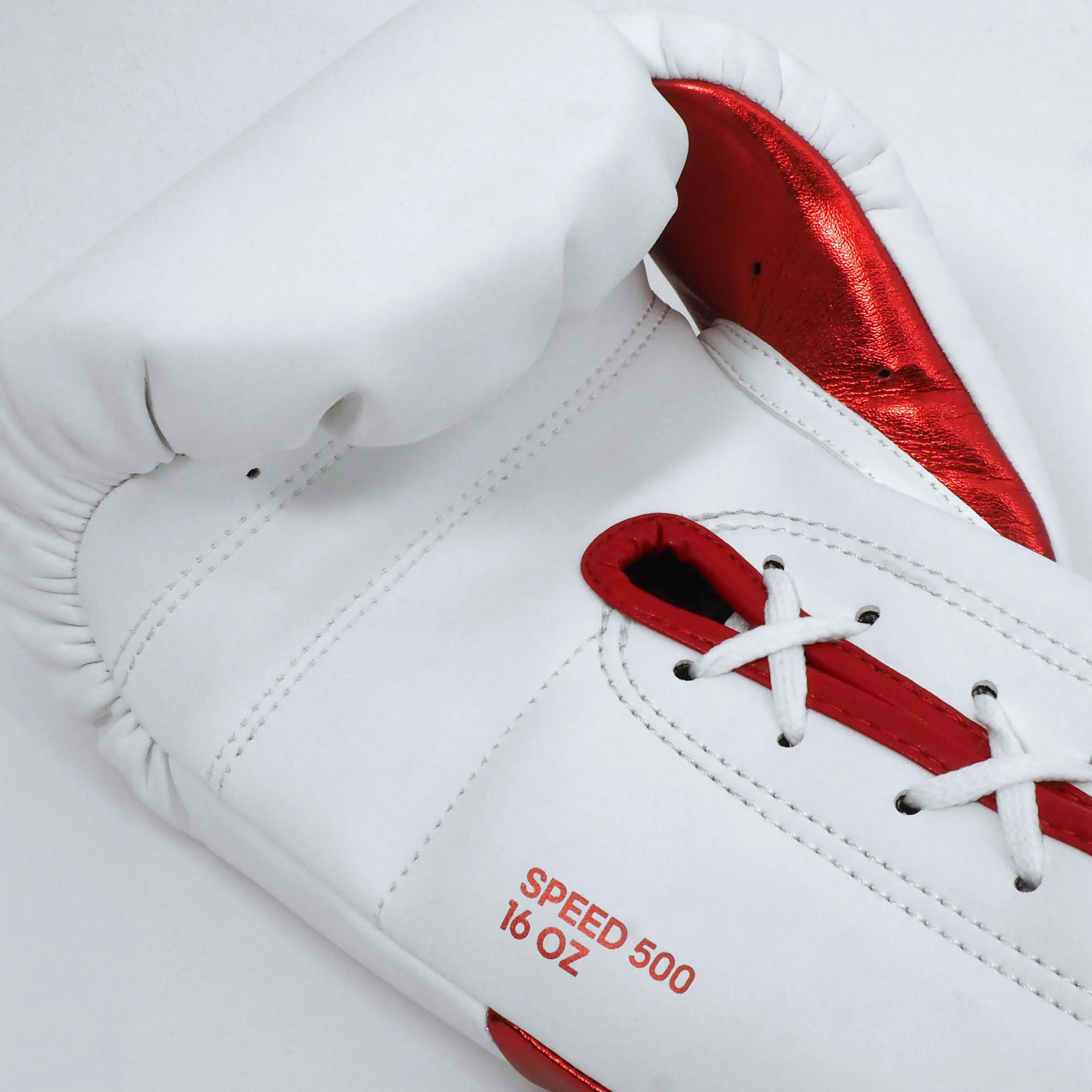Gants de boxe speed 500 lacets 6/7