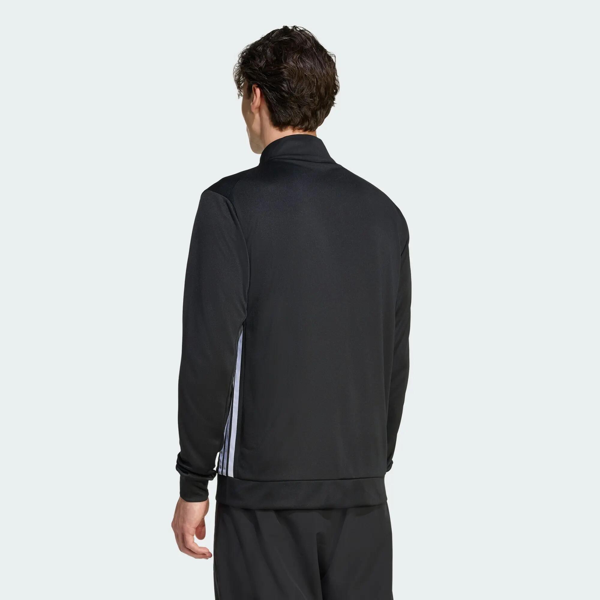 CHAQUETA DEPORTIVA DE ENTRENAMIENTO DE PUNTO ESSENTIALS ALL-SET 3 STRIPES 3/5