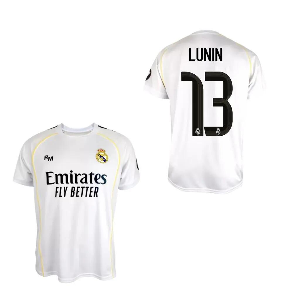 Real Madrid mez felső szurkolói gyerek Home 2025-26 - LUNIN 13 1/2