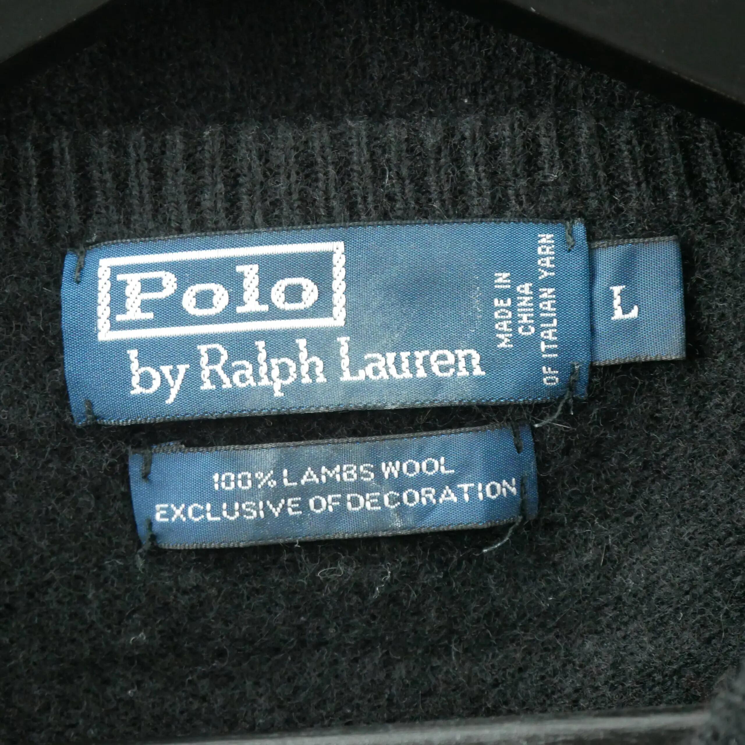 Refurbished - Herrenpullover Col V 100% Laine - Wie neu 5/5