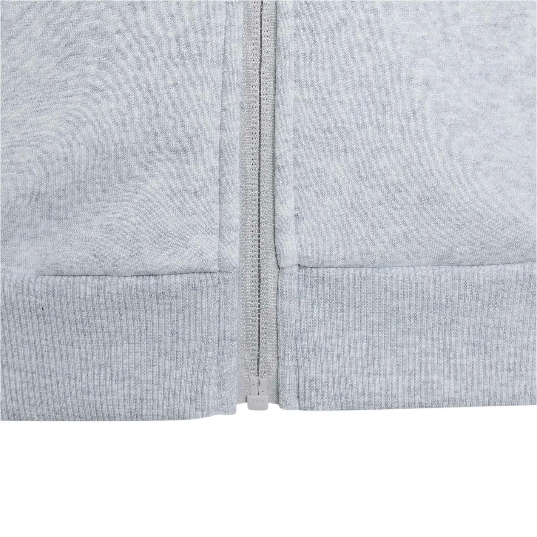 Sudadera con capucha y cremallera infantil adidas Collegiate Typography 3/5