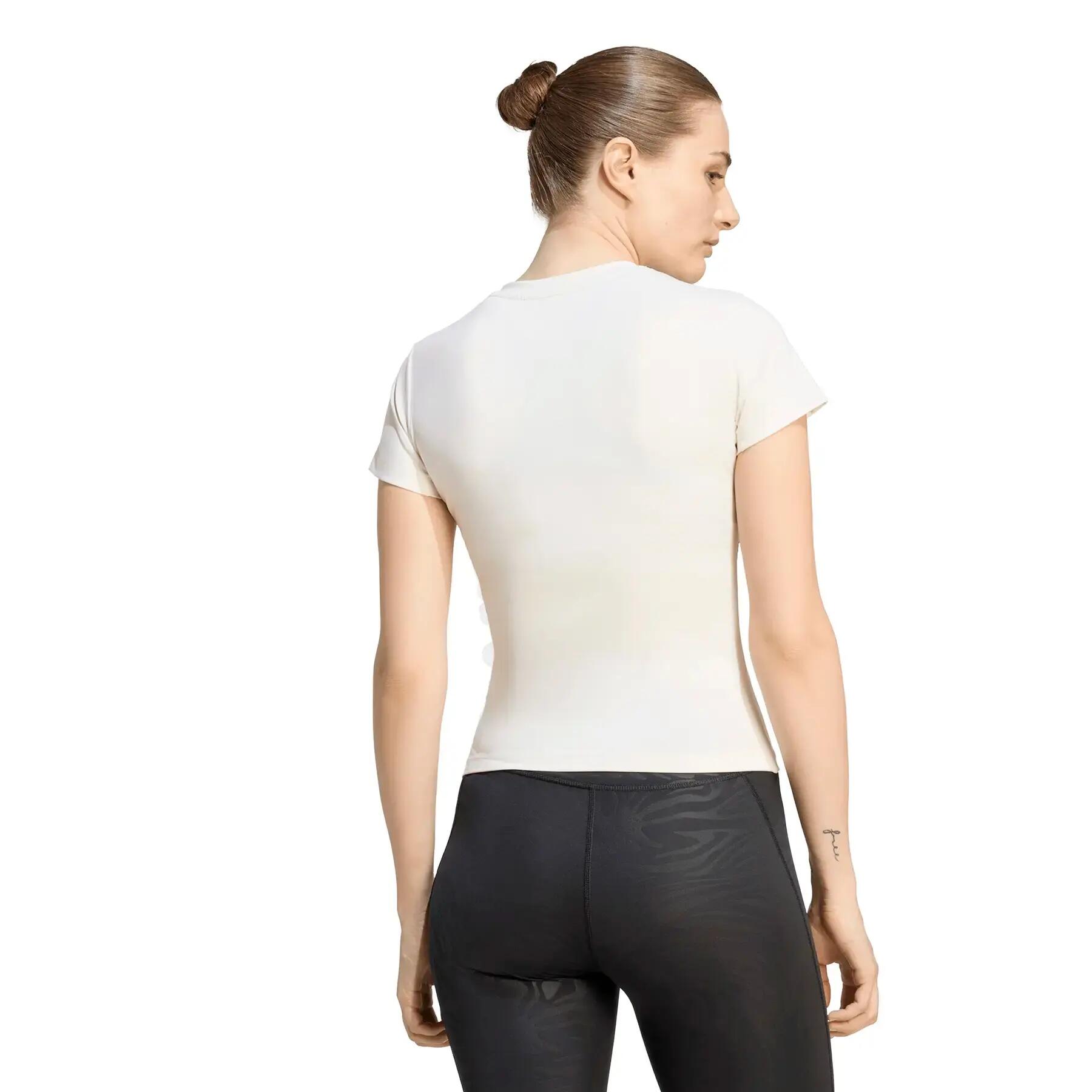 T-shirt femme adidas Studio 3 Stripes 3/6