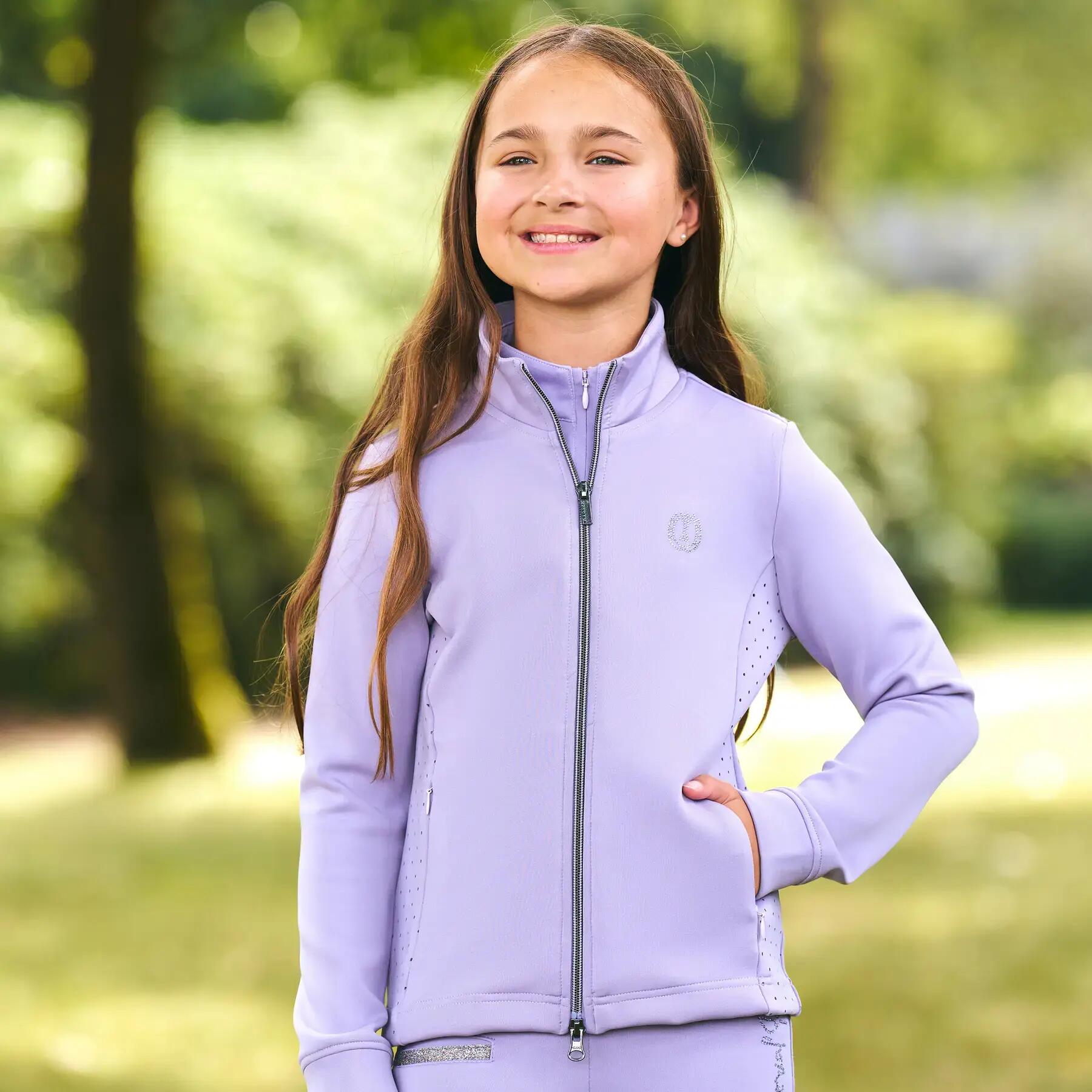 Kinderrijjas met volledige rits Imperial Riding Carla Air 3/5