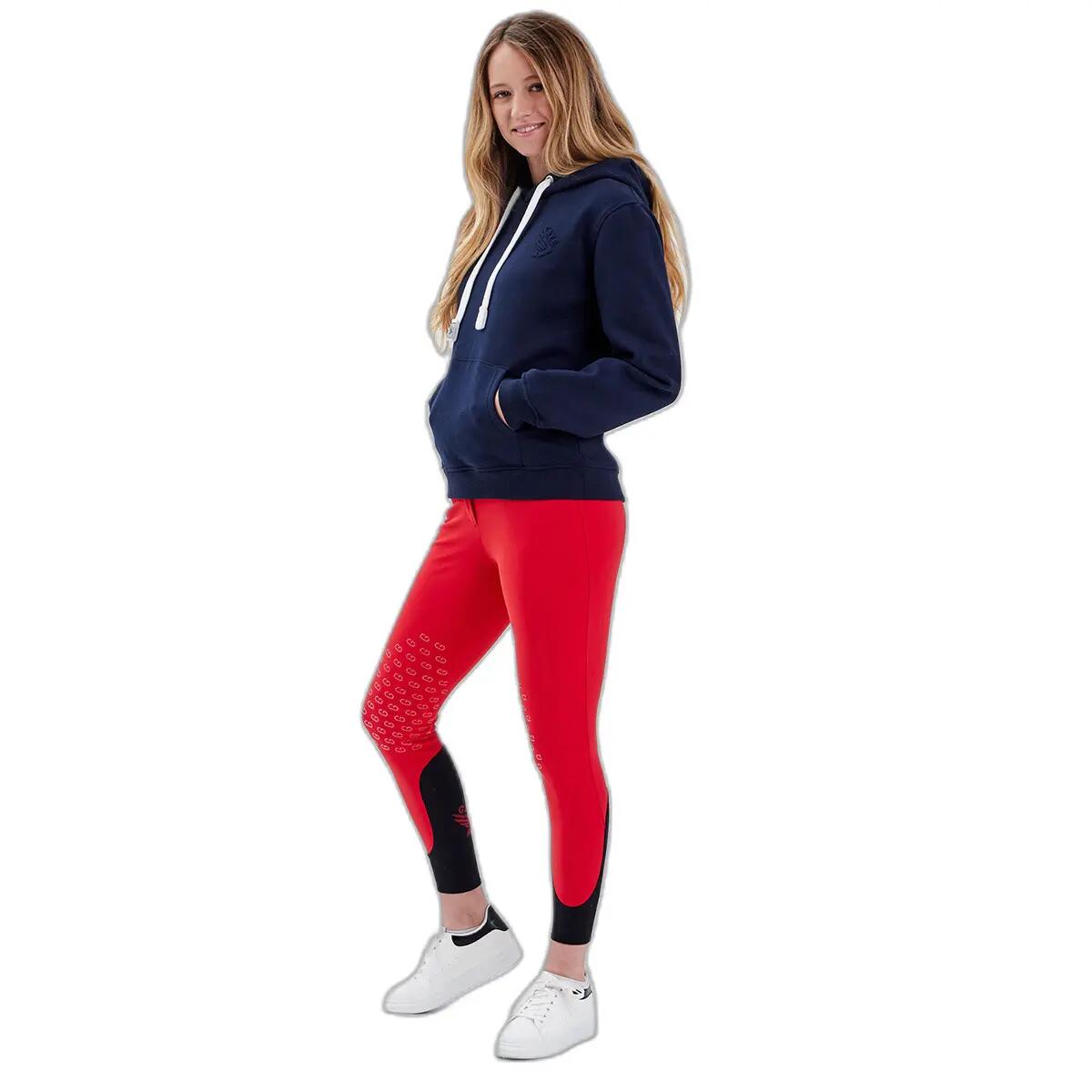 Sweatshirt équitation à capuche fille Gaze Jaly 2/5