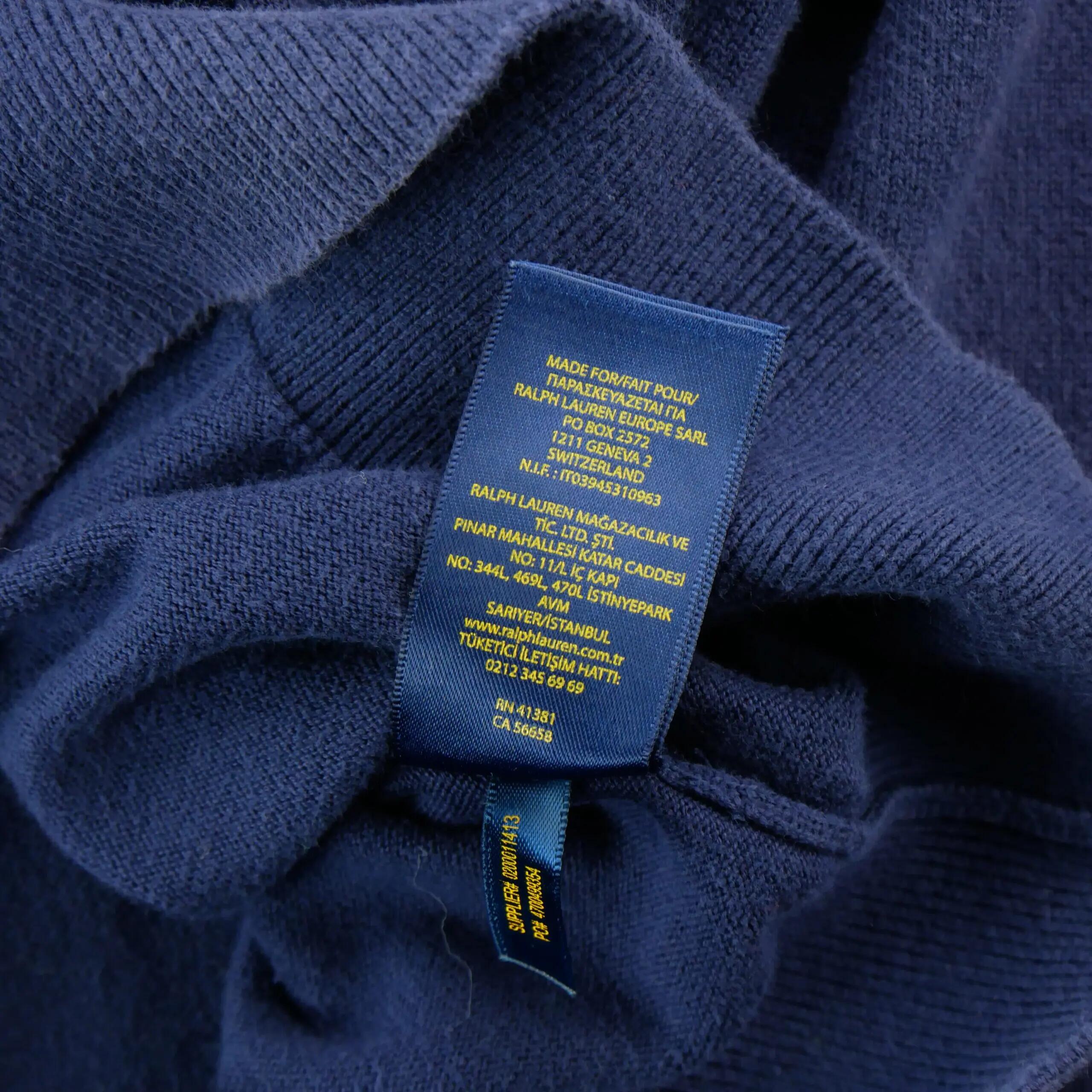 Refurbished - Herrenpullover Halbzip Pony - In sehr gutem Zustand 8/8