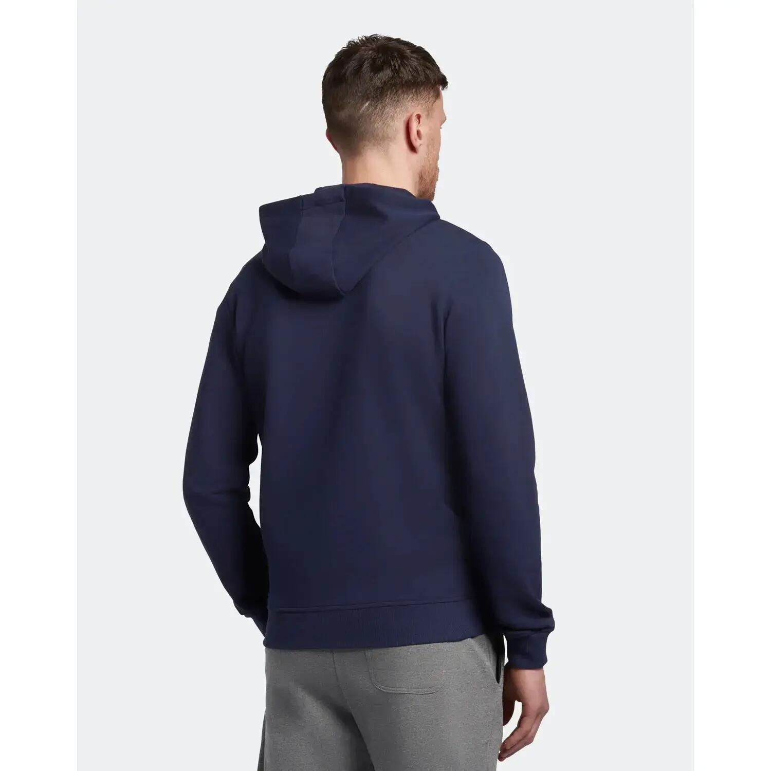 Bluza z kapturem i zamkiem błyskawicznym Lyle & Scott 4/5