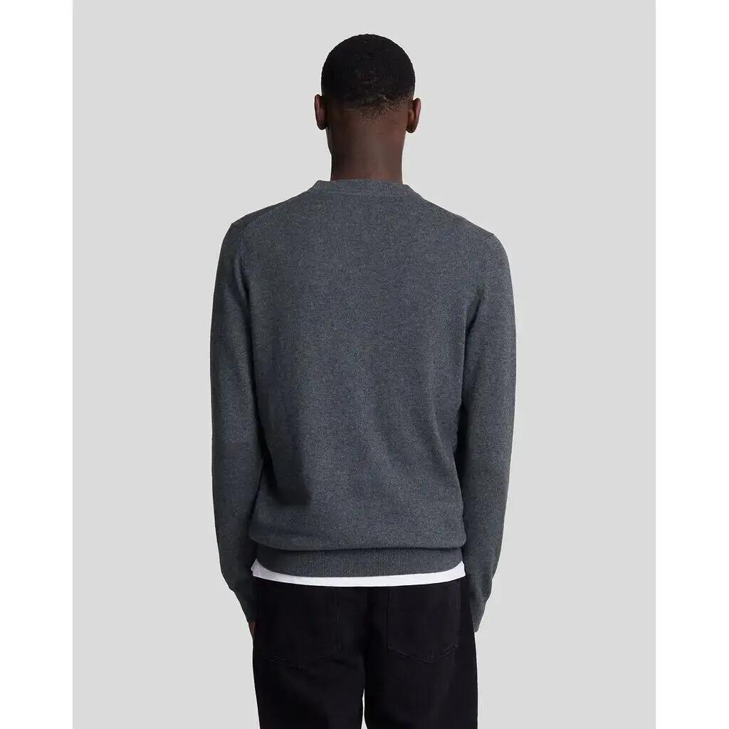 Sweter z okrągłym dekoltem z bawełny merino Lyle & Scott 5/6