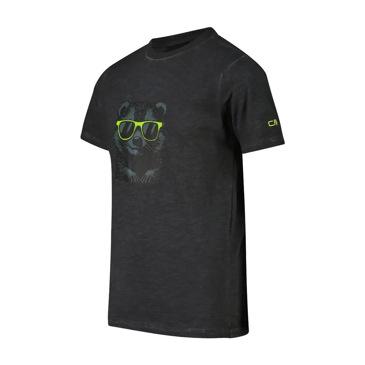 T-shirt in jersey melange bambino CMP 3/5